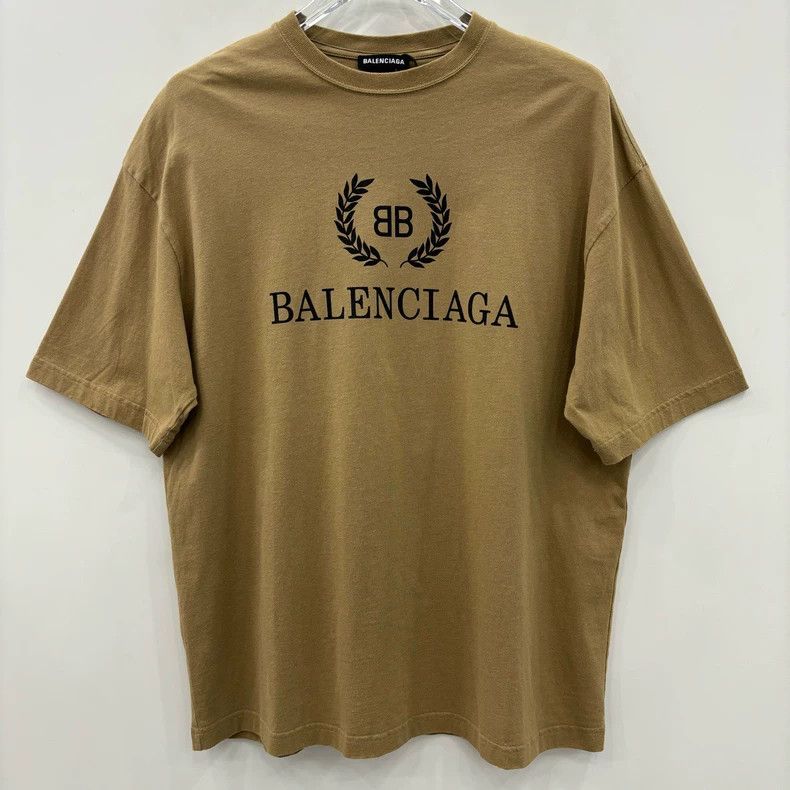 Balenciaga Balenciaga BB wheat ear pattern printed short sleeve 2501-N Size US XS / EU 42 / 0 - 1 Thumbnail