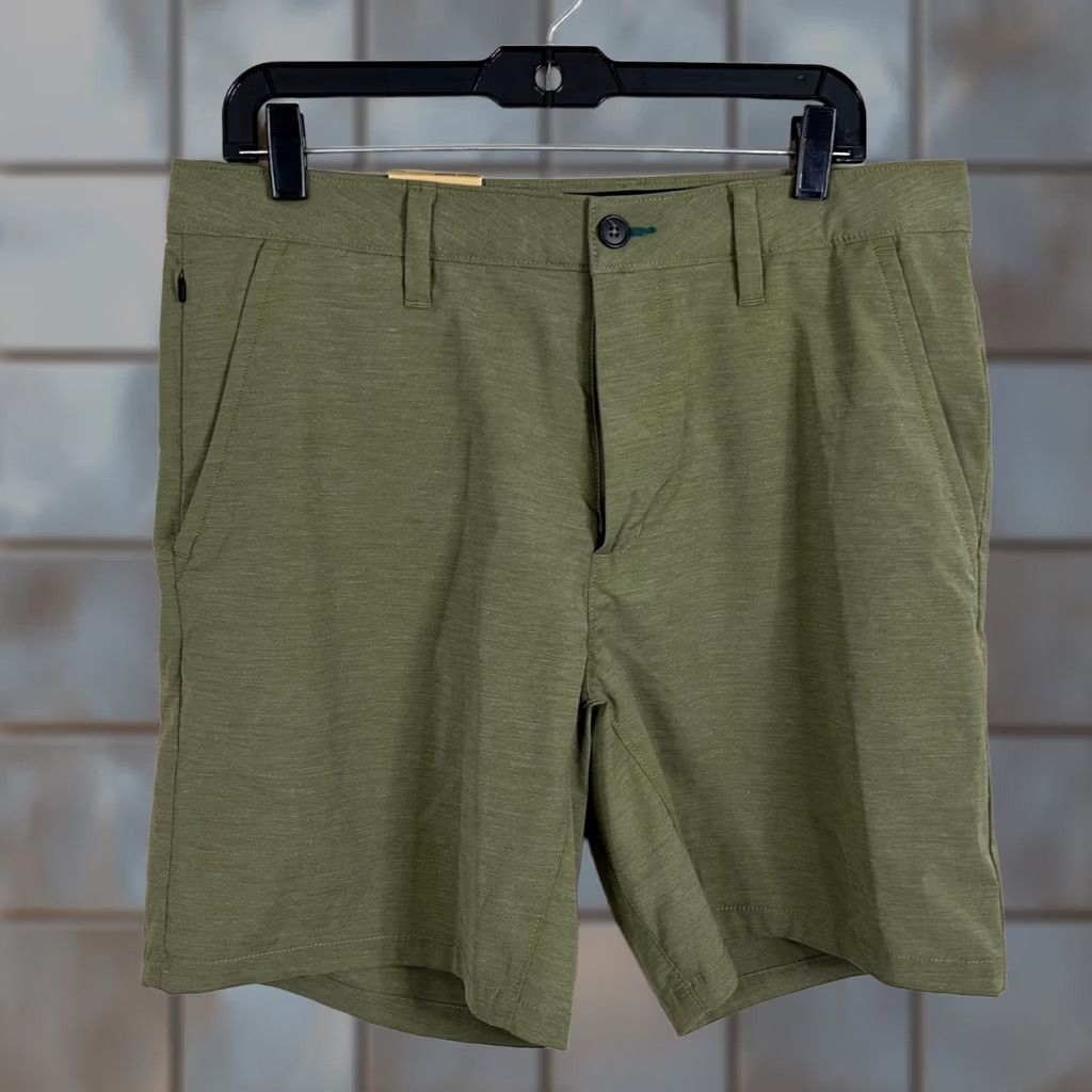 Orvis Orvis Green Cargo Shorts 36x10.5 Outdoor Casual Cotton Camouflage Size US 34 / EU 50 - 1 Thumbnail