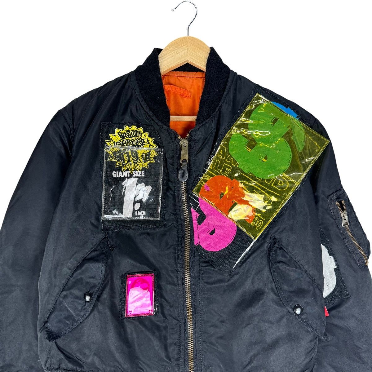Alpha Industries ☀️ALPHA INDUSTRIES MA-1 CUSTOM BOMBER JACKET Size US M / EU 48-50 / 2 - 2 Thumbnail
