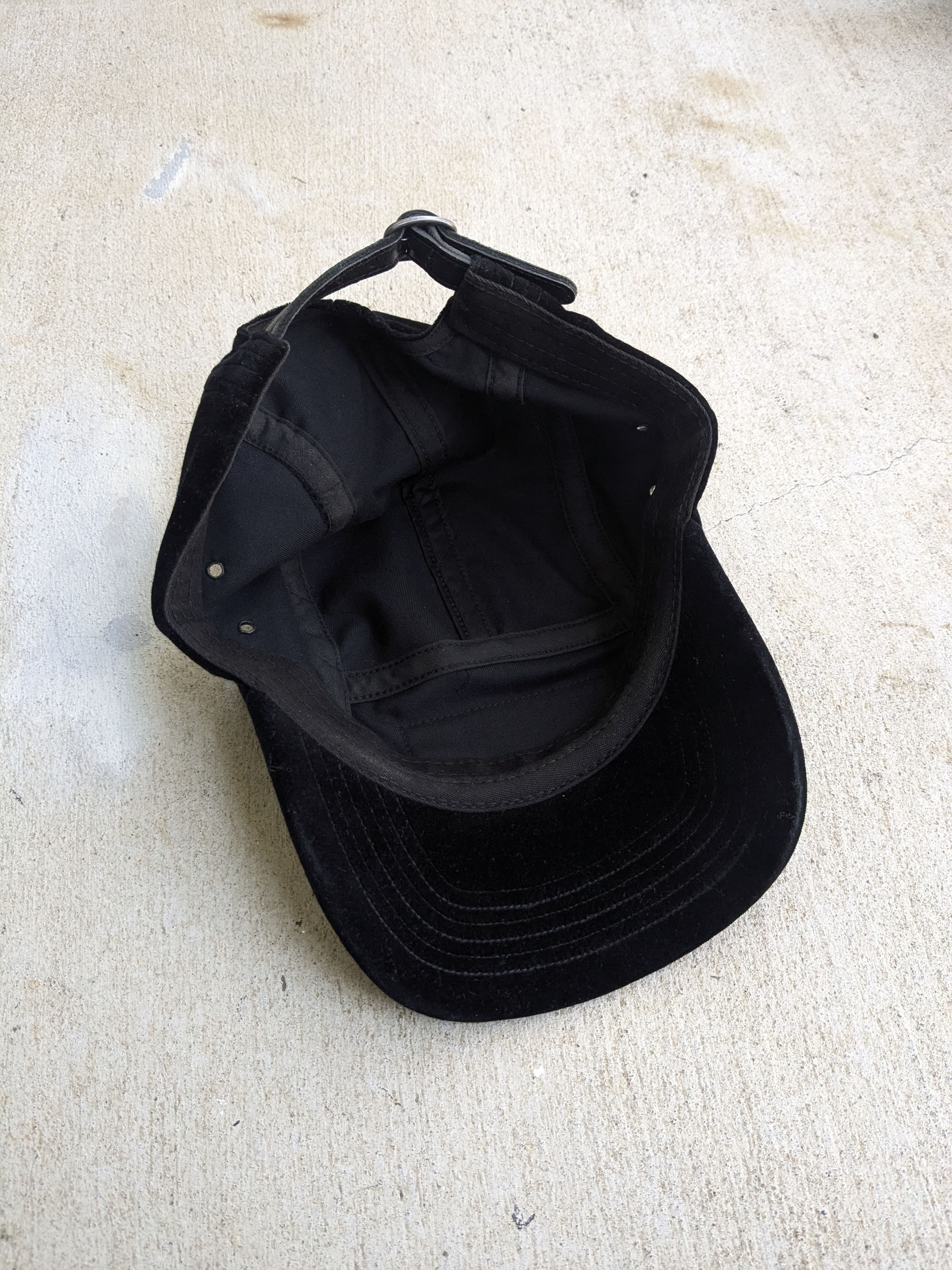 Supreme Supreme Velvet Camp Cap Black Hat 5 Panel Velour BOGO SS18 Size ONE SIZE - 6 Thumbnail