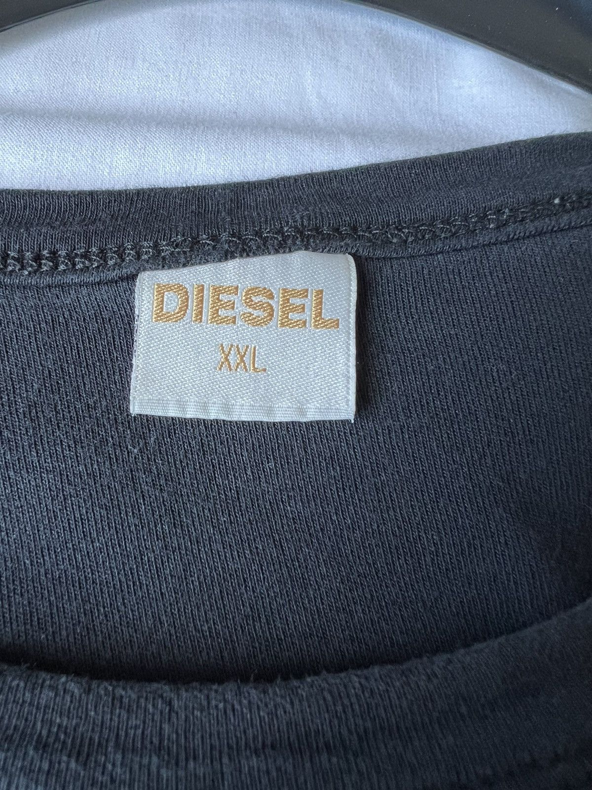 Japanese Brand Print Diesel T-Shirt only the brave Size US XXL / EU 58 / 5 - 4 Thumbnail