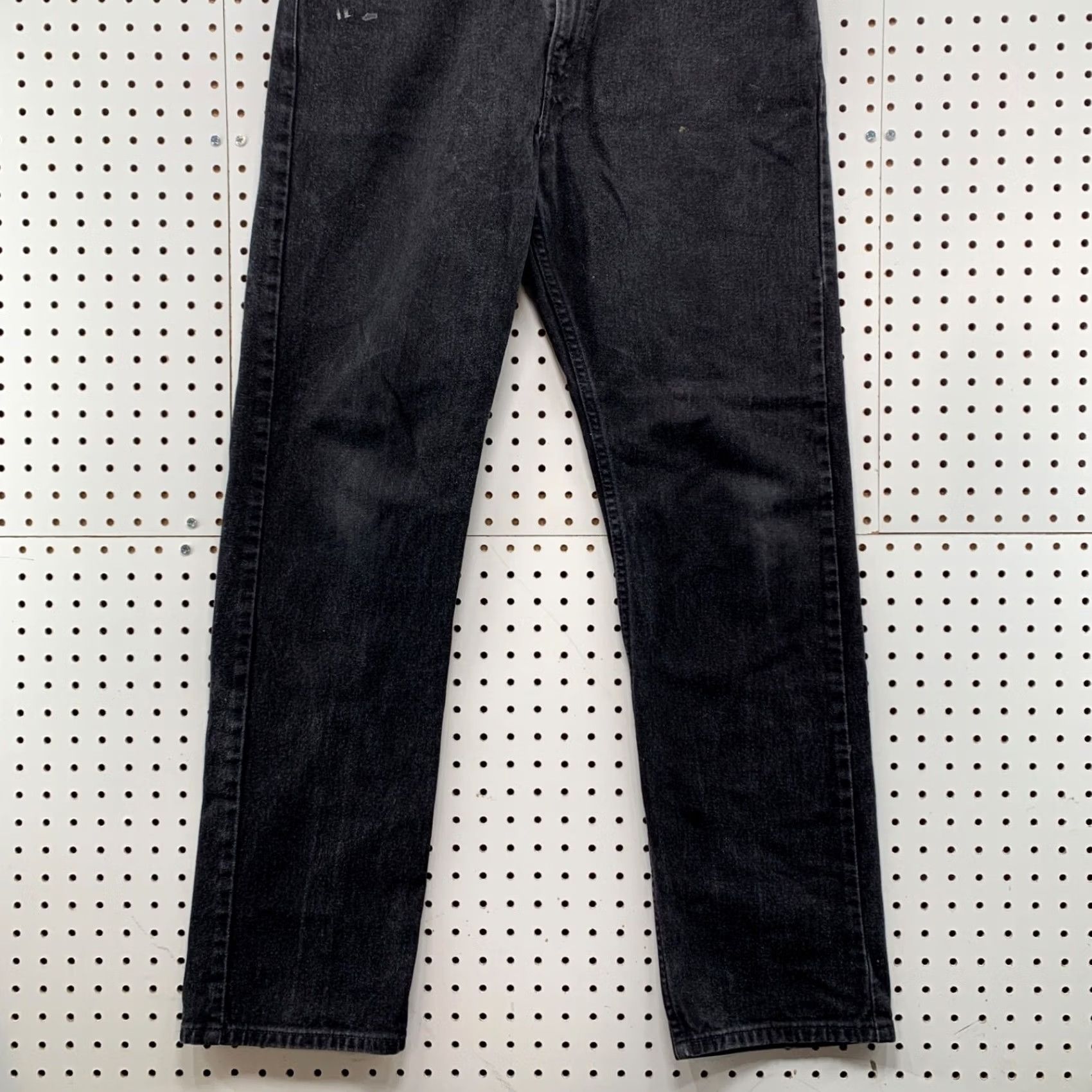 Levi's VINTAGE Levi's 505 Black Denim Jeans Mens Size 34x33 Straight Regular Fits Size US 34 / EU 50 - 3 Thumbnail