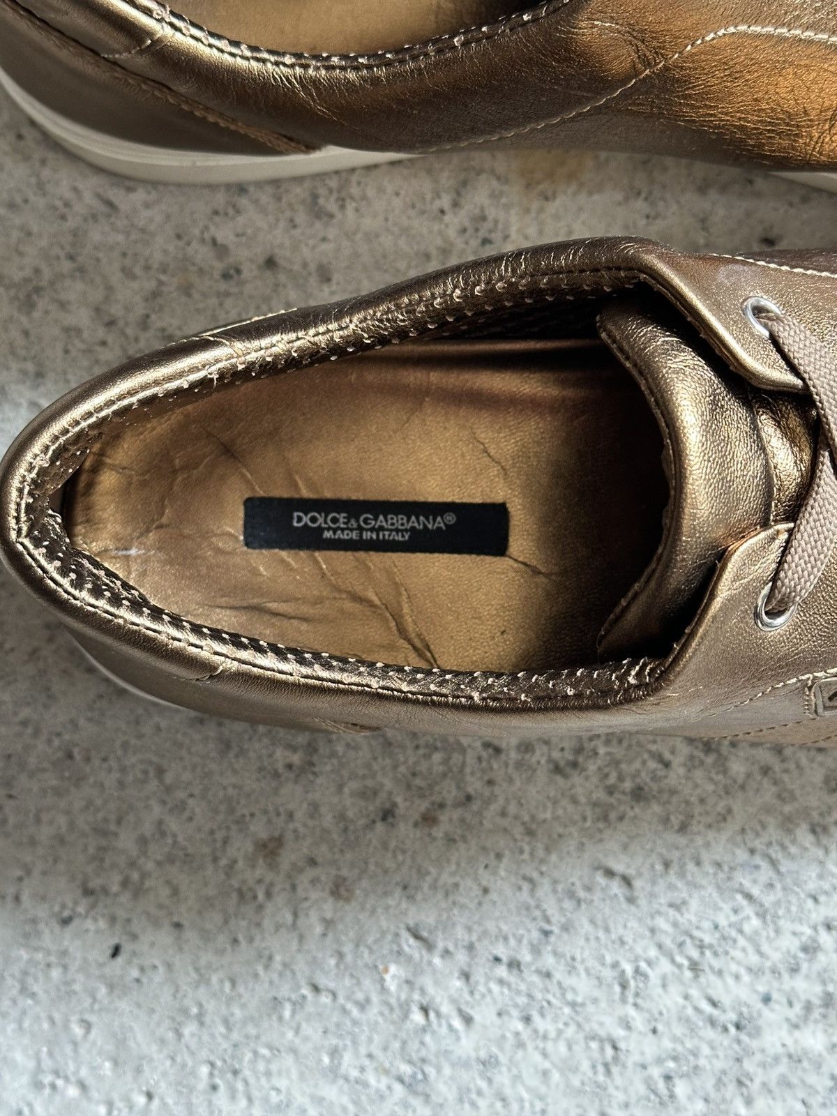 Dolce & Gabbana Dolce Gabbana Sneakers 1362 size - 11(usa) Size US 11 / EU 44 - 19 Thumbnail