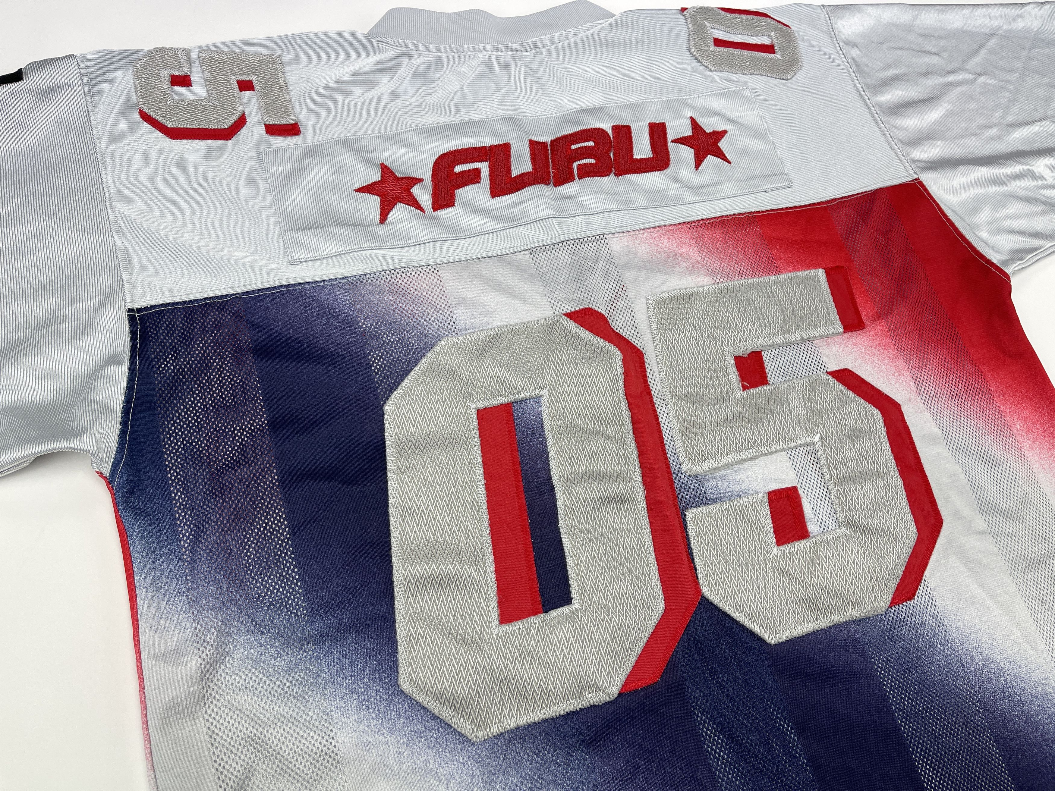 Fubu FUBU jersey, gray, Fubu 05, vintage hip hop t-shirt, 90s L Size US L / EU 52-54 / 3 - 7 Thumbnail