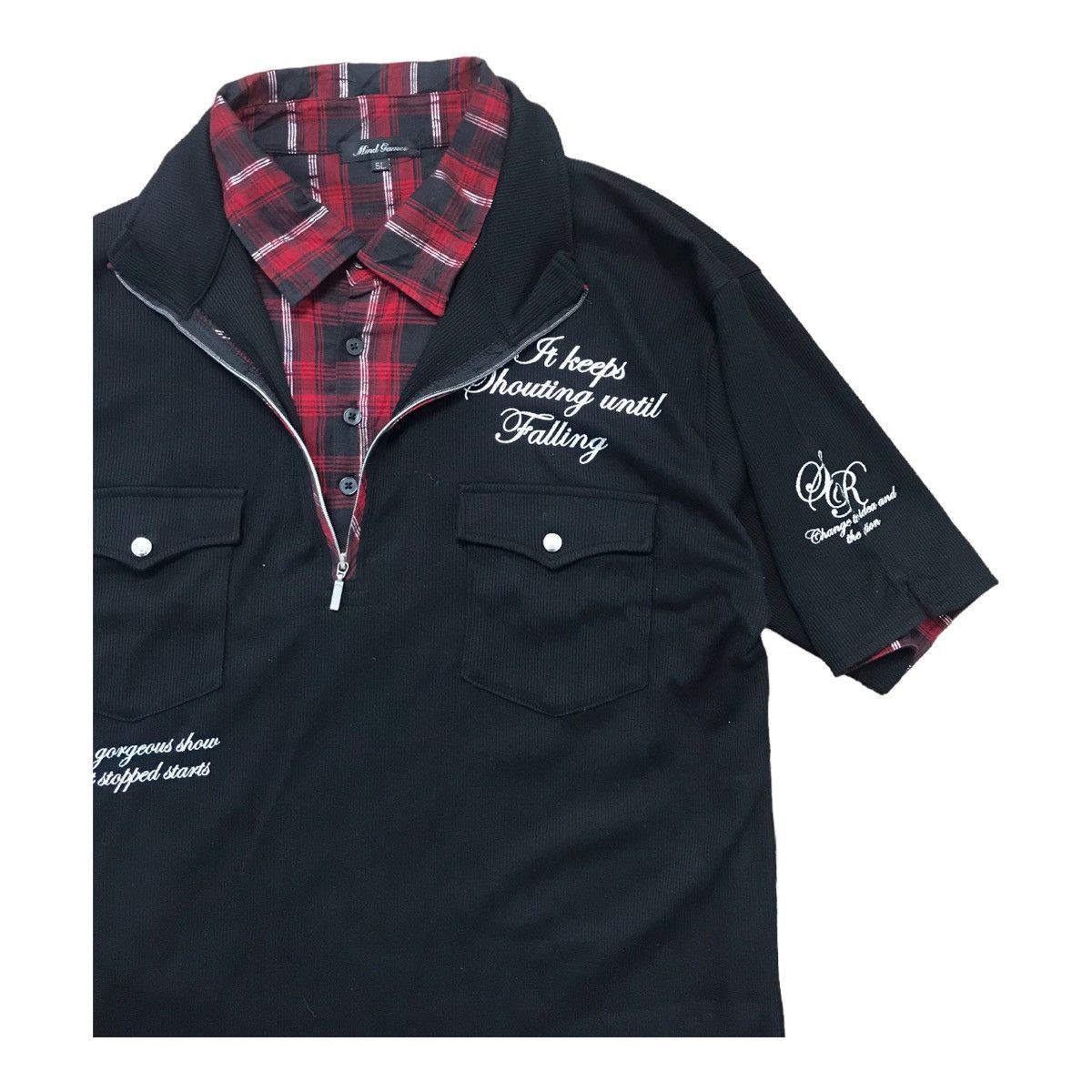 Hysteric Glamour × Le Grande Bleu (L.G.B.) × Seditionaries Mind Games Seditionaries polo Tshirt Size US M / EU 48-50 / 2 - 2 Thumbnail