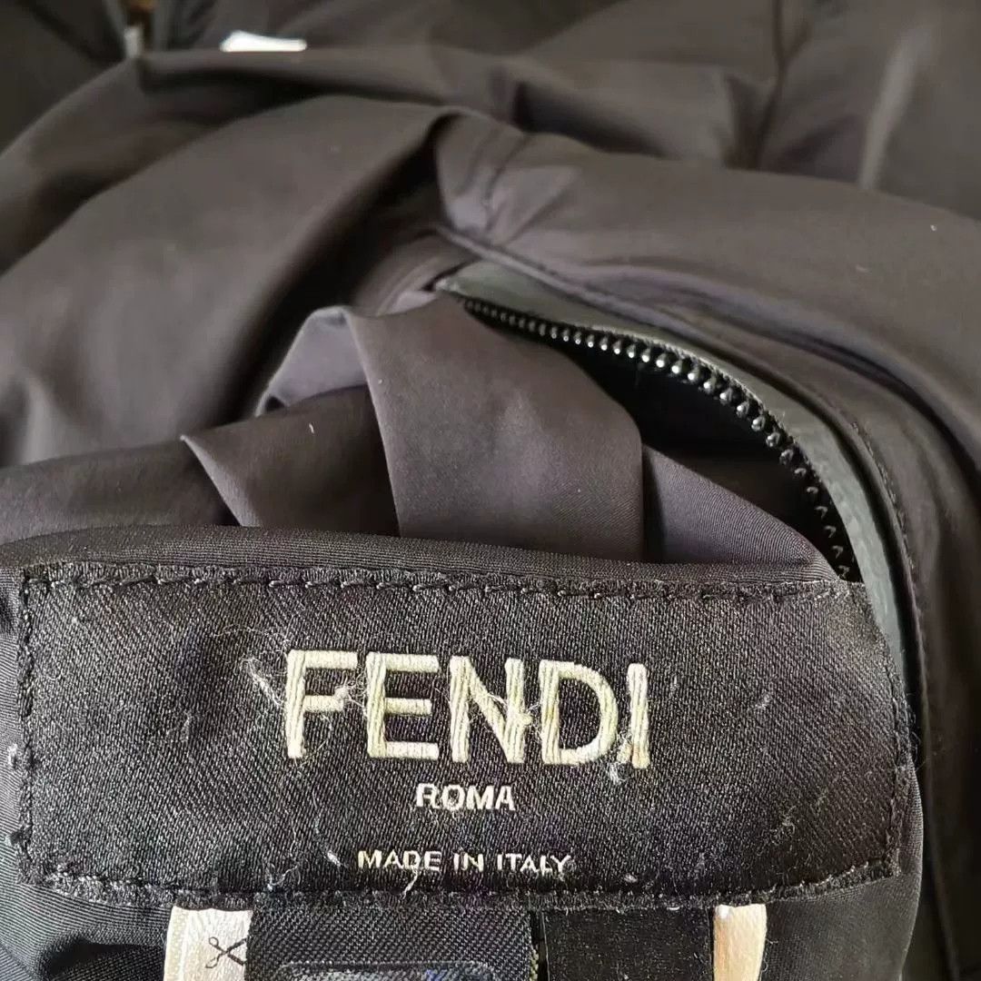 Fendi fendi reversible down jacket with logo Size US M / EU 48-50 / 2 - 5 Thumbnail