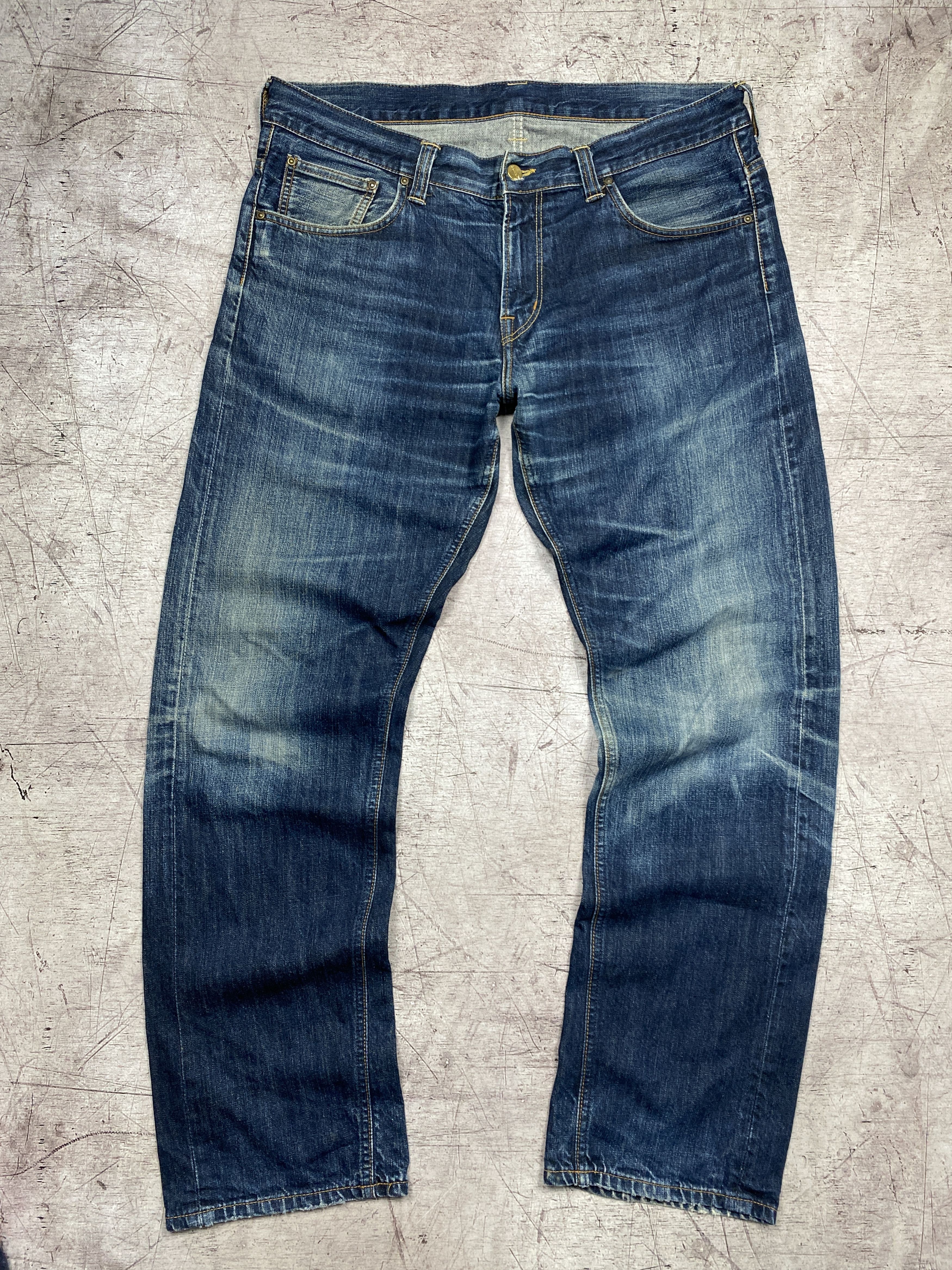 Carhartt × Vintage Carhartt Vintage Mens Bronco Denim Pants Jeans Size US 36 / EU 52 - 5 Thumbnail
