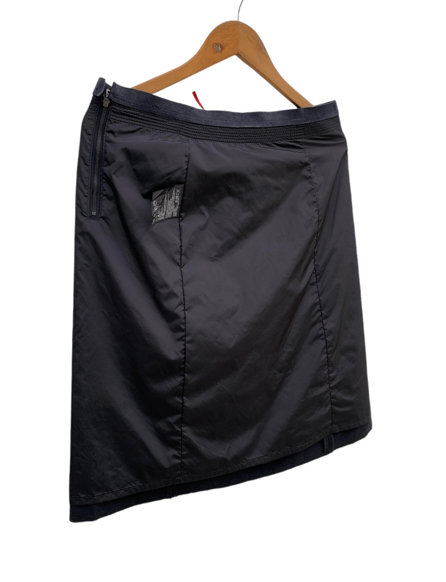 Prada Vintage PRADA Riri Zipper Wool Skirt Size 30" / US 8 / IT 44 - 5 Thumbnail