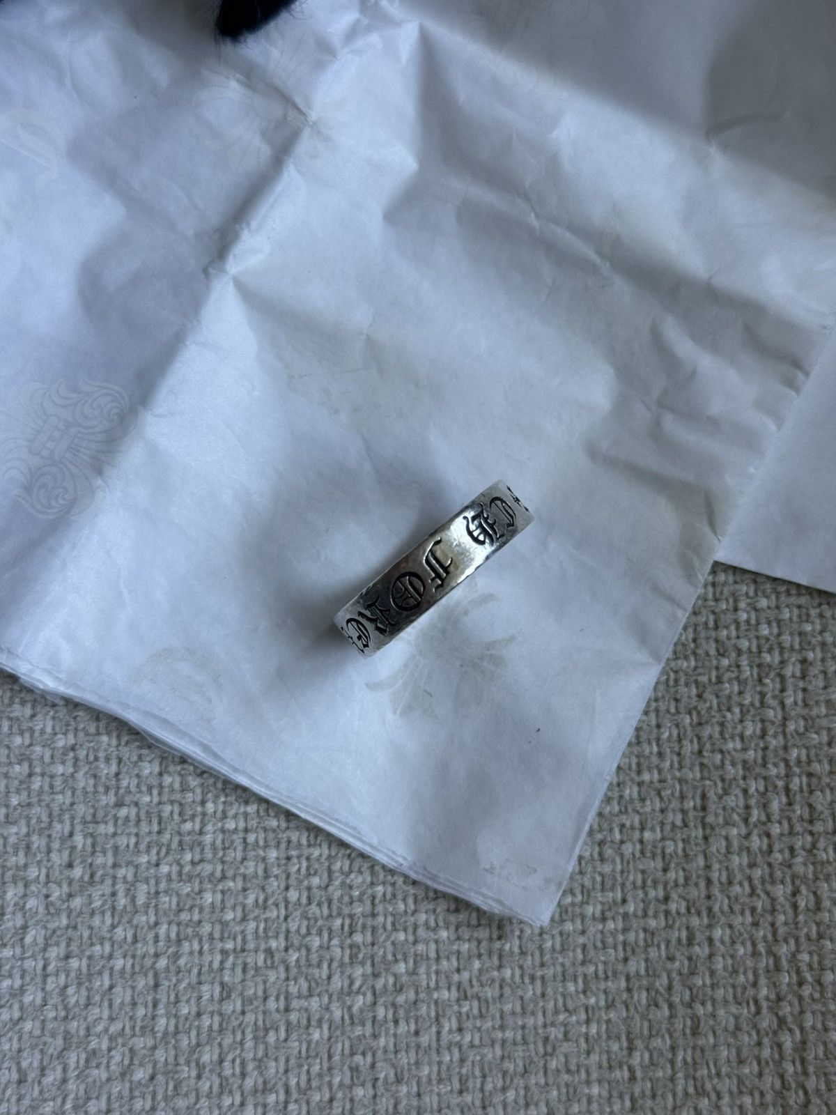 Chrome Hearts Chrome Hearts “Forever” spacer ring Size ONE SIZE - 7 Thumbnail
