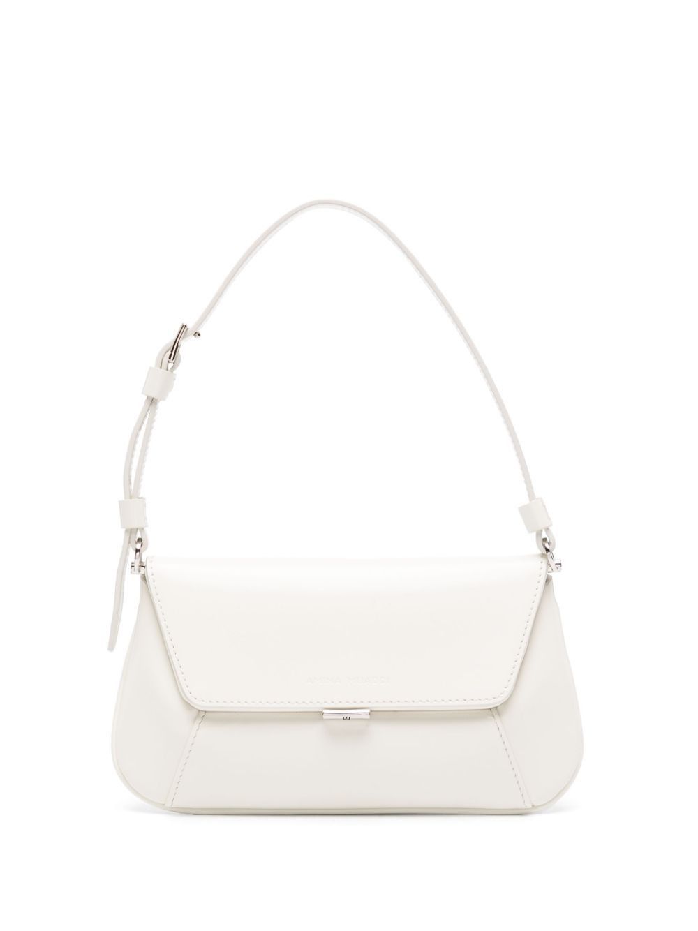 AMI MINI LEATHER SHOULDER BAG