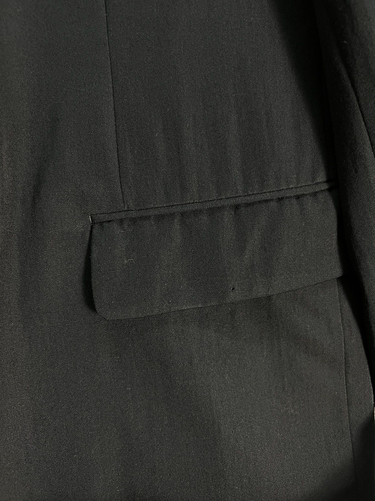 Comme des Garcons Homme Plus Vintage 1988 Comme Des Garçons black Wool Blazer Size 42R - 13 Thumbnail