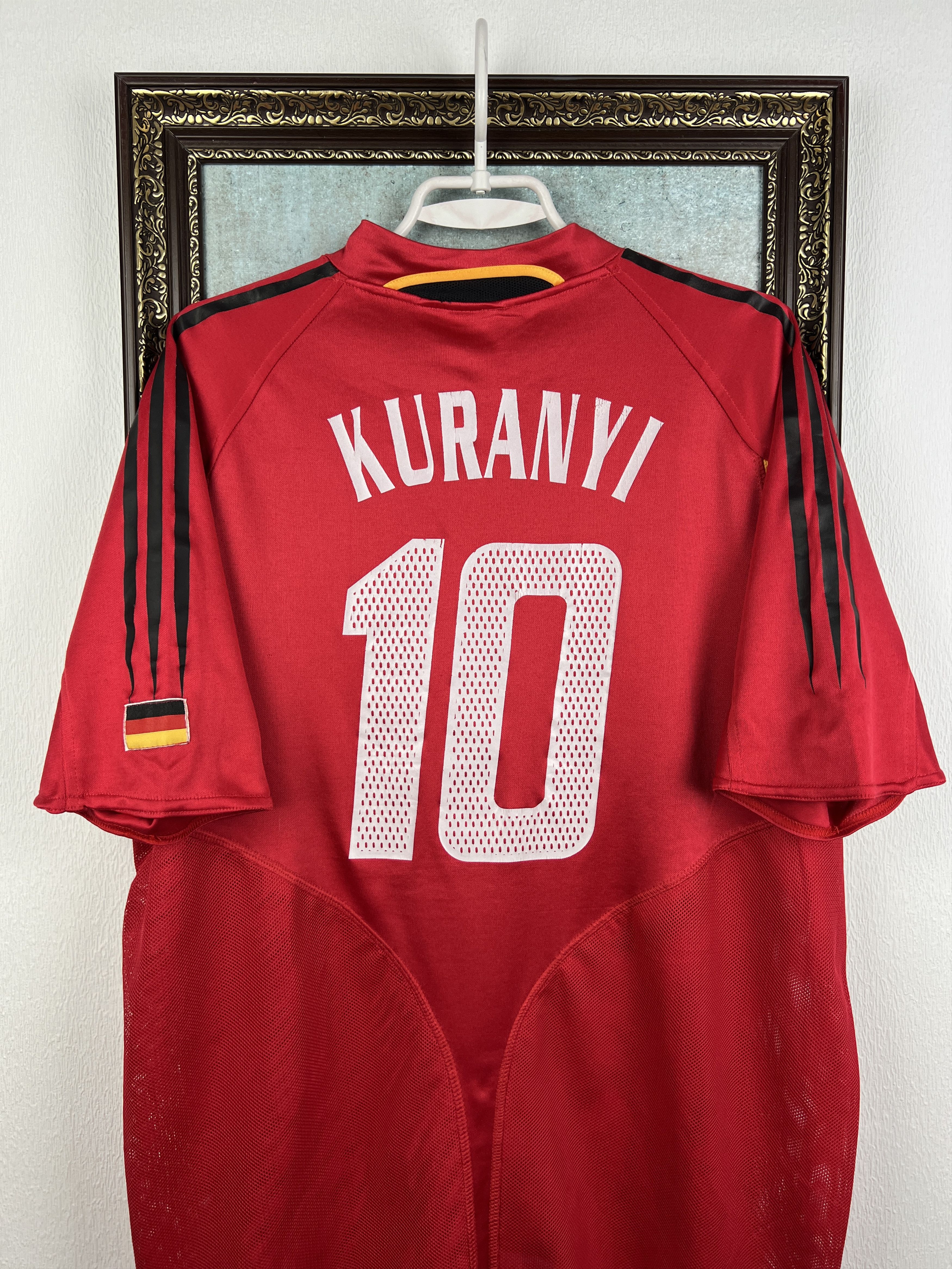 Adidas Germany Third football shirt Soccer #22 Kuranyi Jersey Size US XL / EU 56 / 4 - 9 Thumbnail