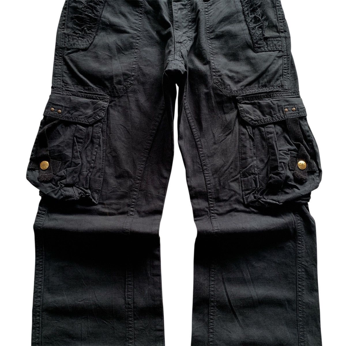 If Six Was Nine Vintage Surplus Bondage Cargo Pants ifsix GOA Style Size US 30 / EU 46 - 3 Thumbnail