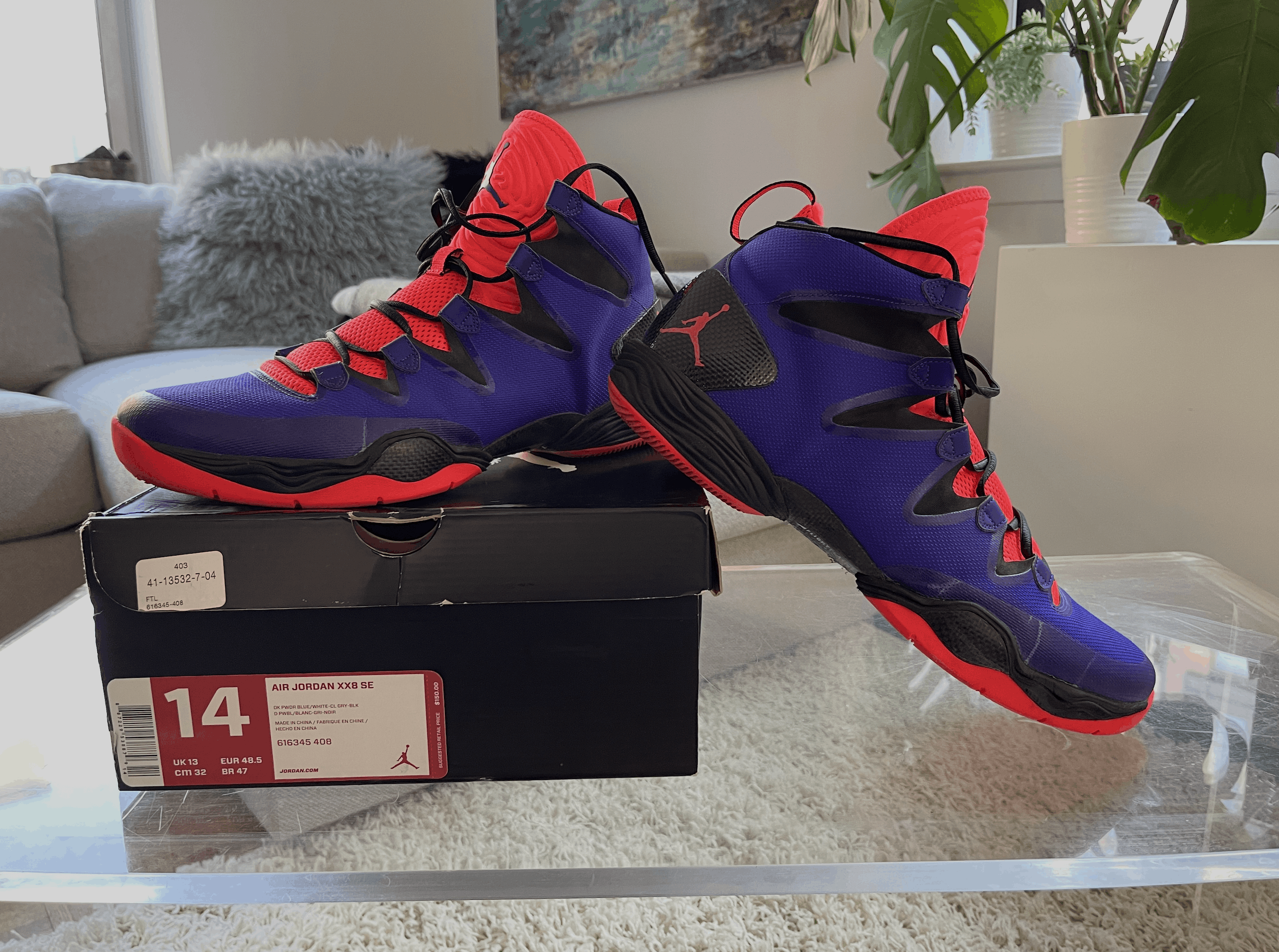 Nike Air Jordan XX8 SE XXVII Raptors Size US 14 / EU 47 - 1 Thumbnail