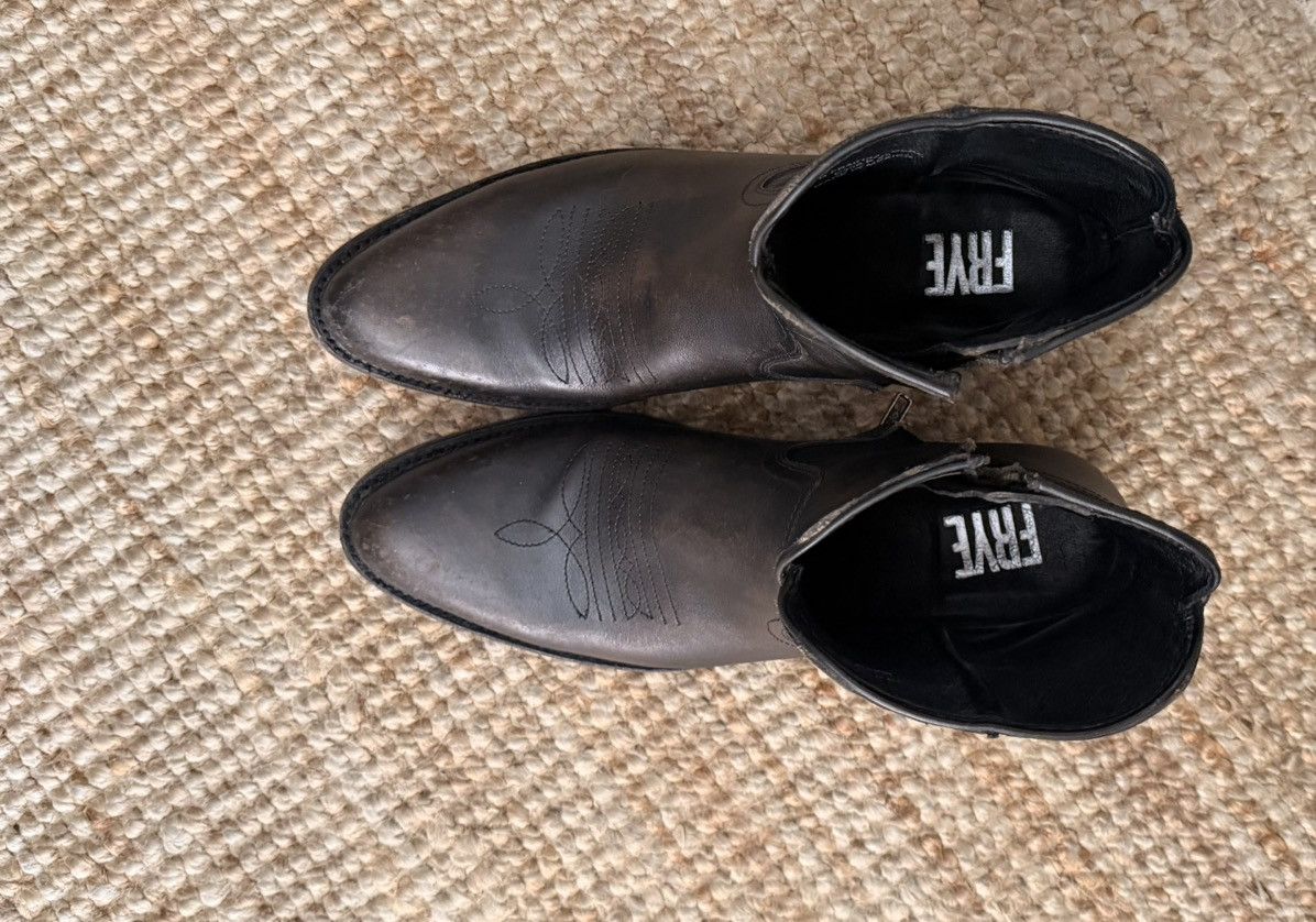 Frye FRYE Antique Black Boots Size US 10 / EU 43 - 5 Thumbnail