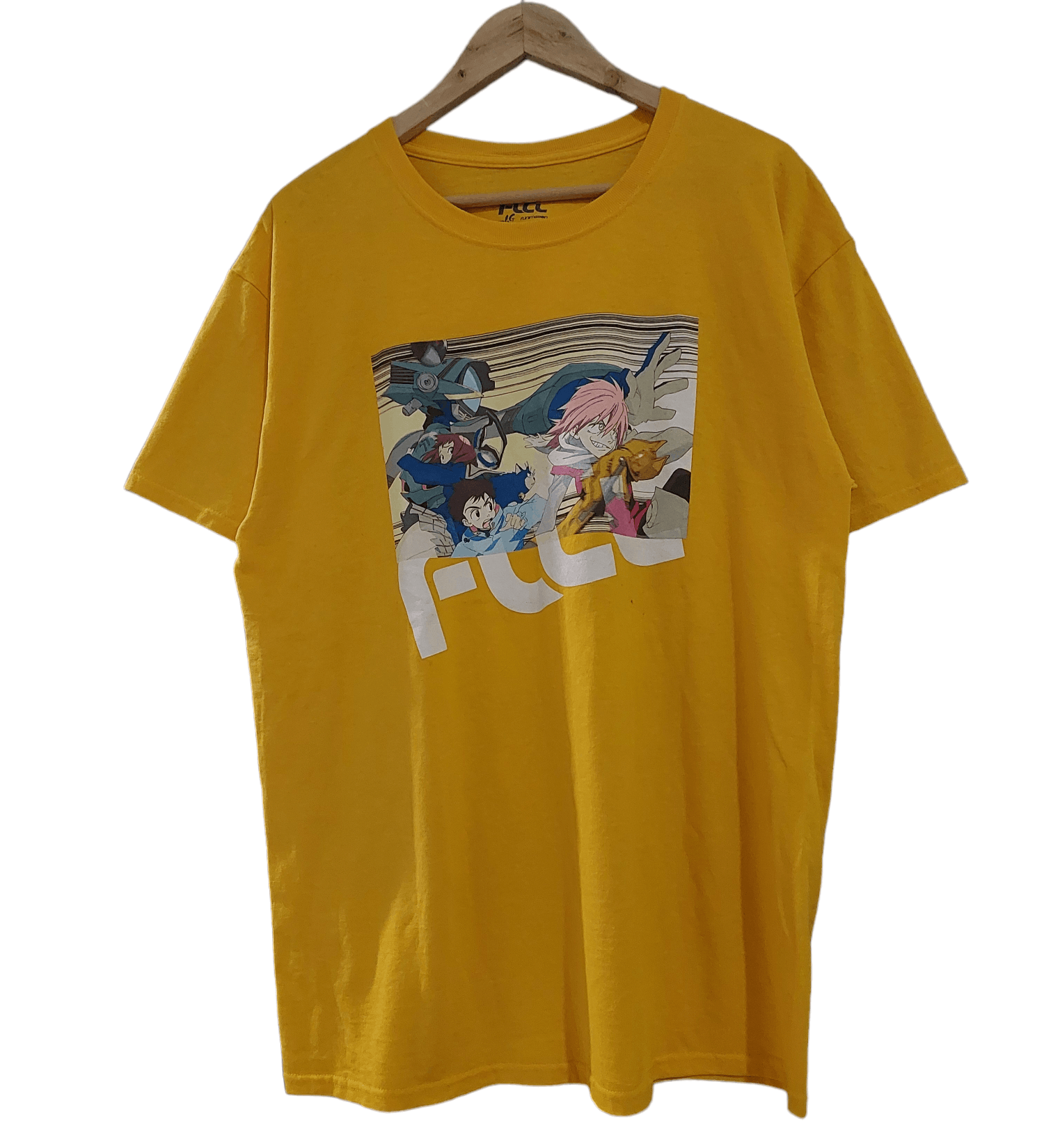 Anima × Japanese Brand × Vintage VINTAGE FLCL FOOLY COOLY ANIME T 