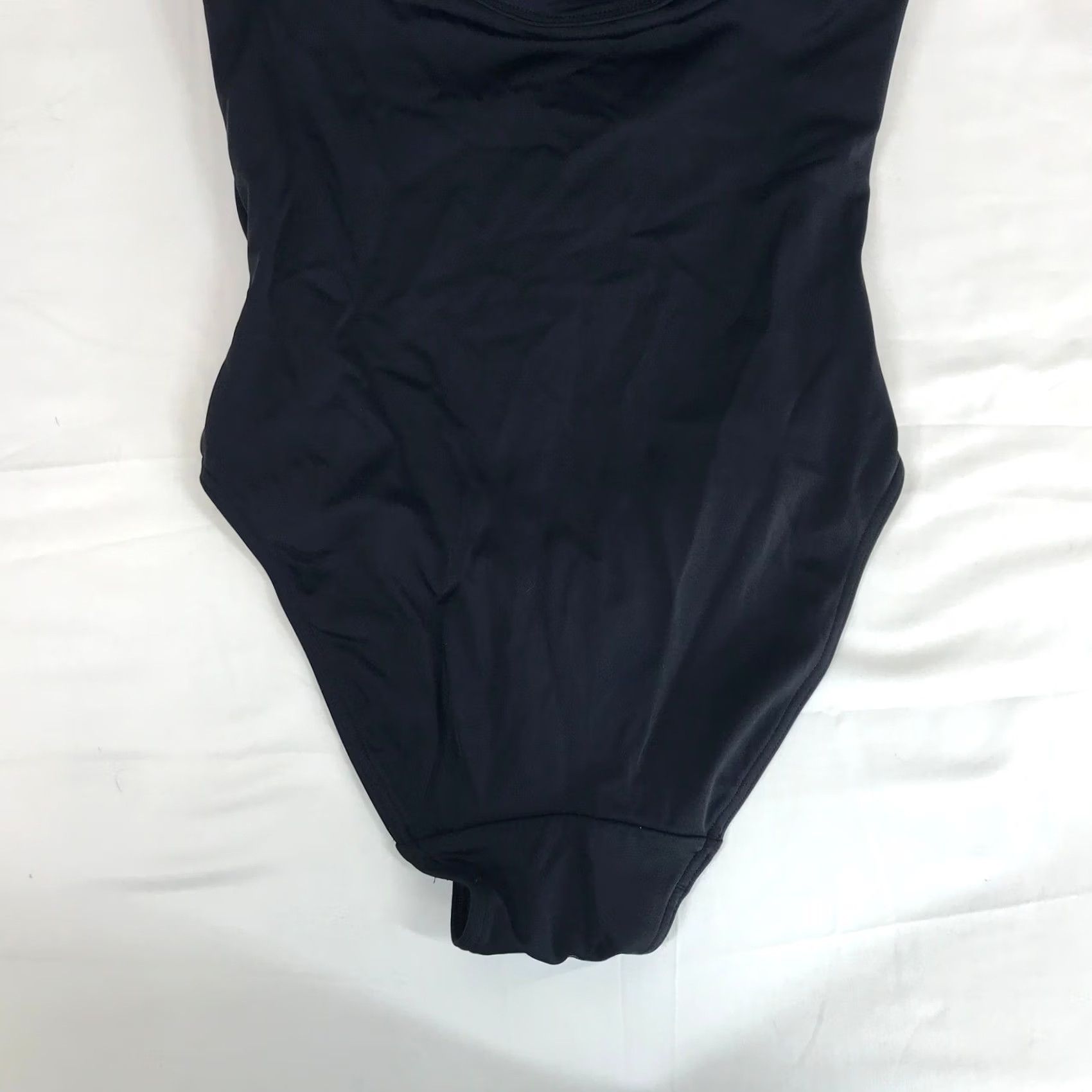 Vintage Freya One Piece Swimsuit US 32D Black Underwire Halter Ruched Keyhole AS3948BLK Size ONE SIZE - 6 Thumbnail