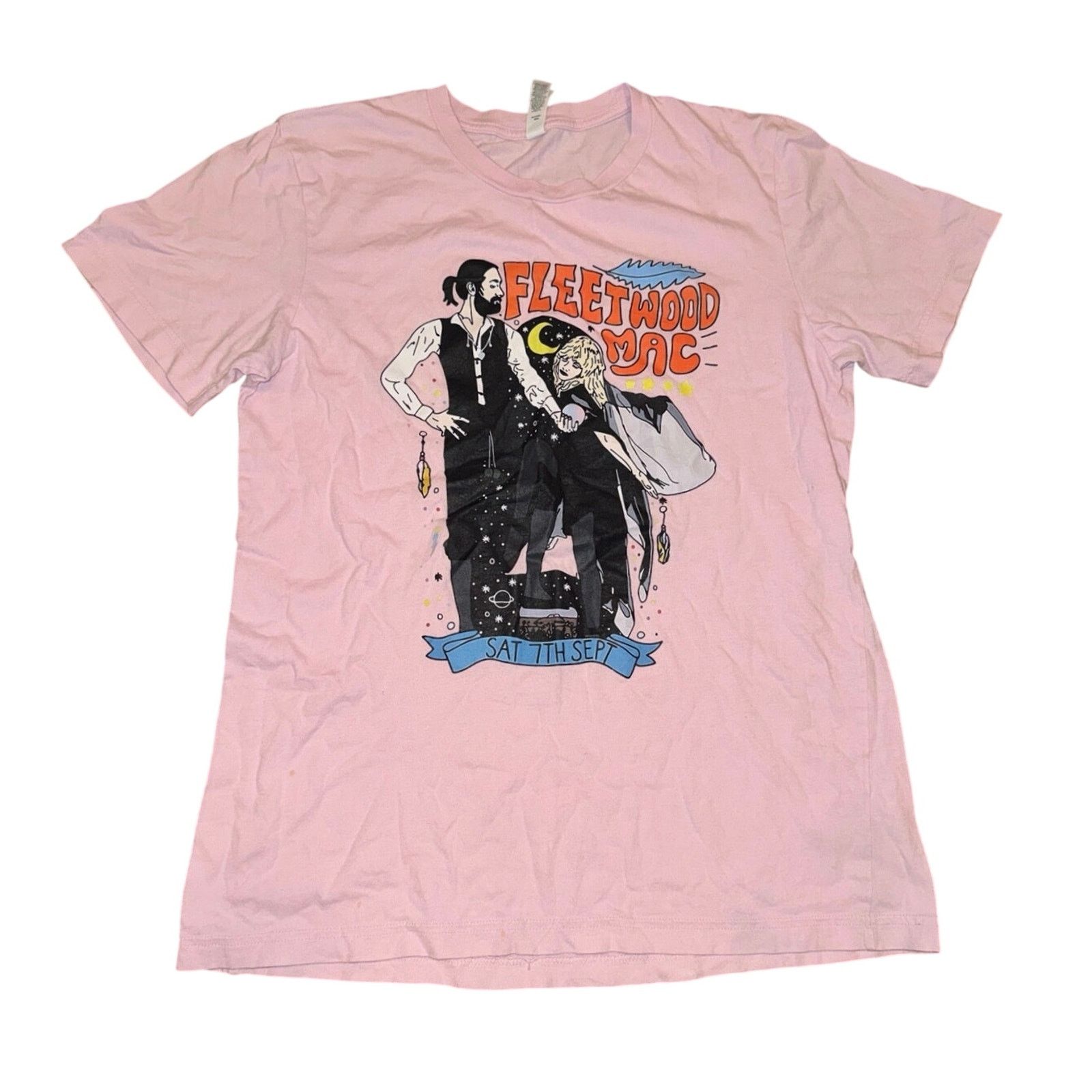 Other BELLA CANVAS Fleetwood Mac Rumours Tee in Light Pink Size M Size M / US 6-8 / IT 42-44 - 2 Thumbnail