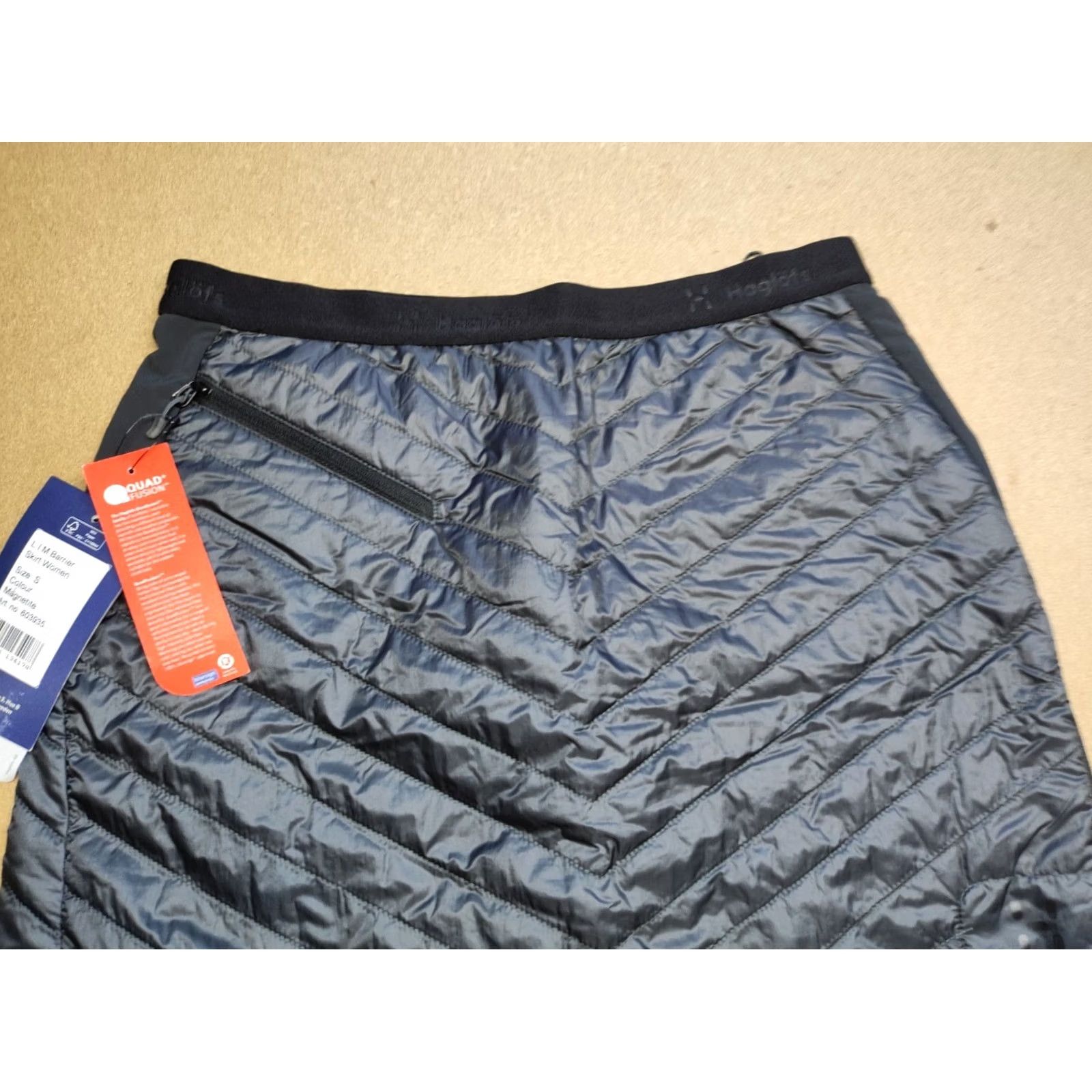 Vintage Haglöfs L.I.M Barrier Skirt Women S Lightweight Primaloft Size Zip Gray Athletic Outdoor Travel & Places 90s (Women) Size 28" / US 6 / IT 42 - 7 Thumbnail
