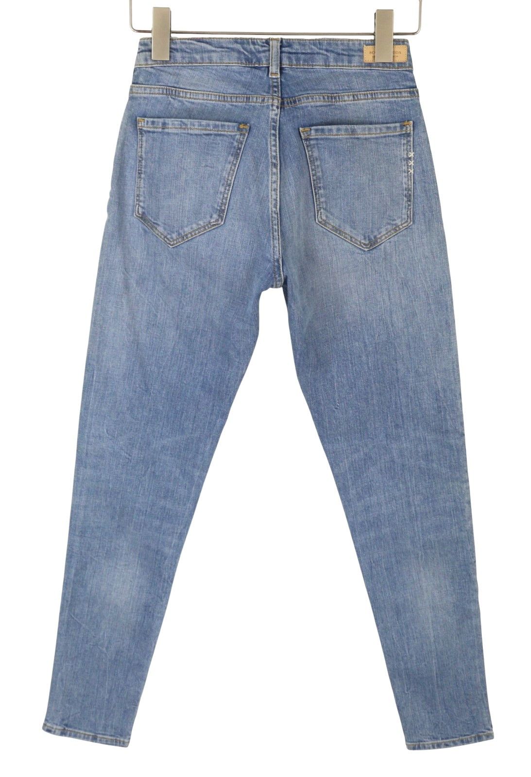 Scotch & Soda W24/L32 Blue Faded Petite Boyfriend Jeans 89094 Size 24" / US 00 / IT 34 - 4 Thumbnail