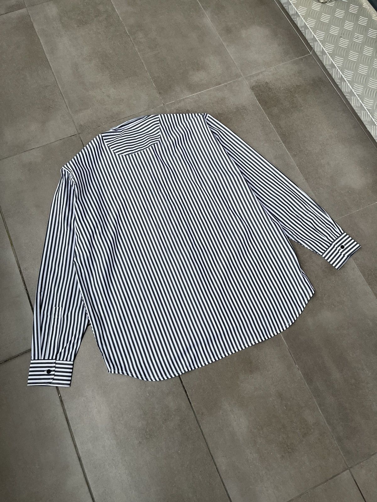Henrik Vibskov !DS! AW23 Henrik Vibskov Chow Stripped White Black Shirt Size US L / EU 52-54 / 3 - 15 Thumbnail