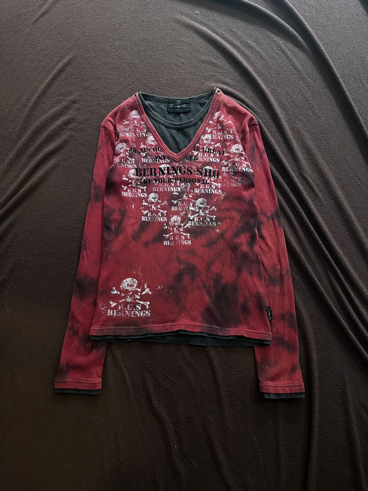 BERNINGS SHO True blood Bernings Sho skulls longsleeve Size US M / EU 48-50 / 2 - 1 Thumbnail