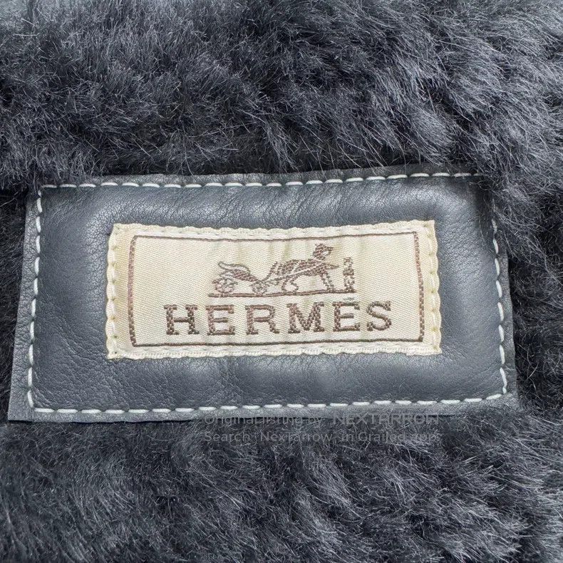 Hermes Hermes Cowhide and Sheepskin Fur One-piece Jacket Size US M / EU 48-50 / 2 - 2 Thumbnail