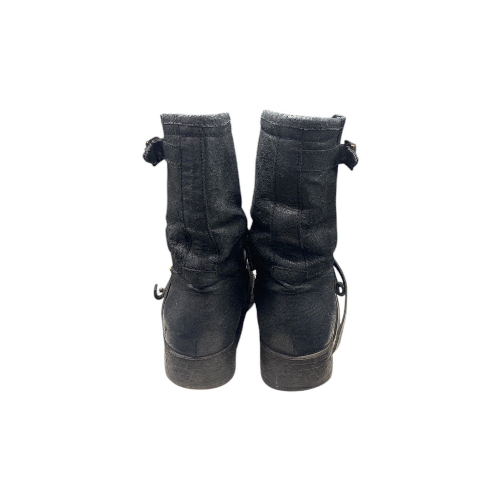 Dirk Bikkembergs Engineer Leather Strap Boots Size US 8 / IT 38 - 4 Thumbnail