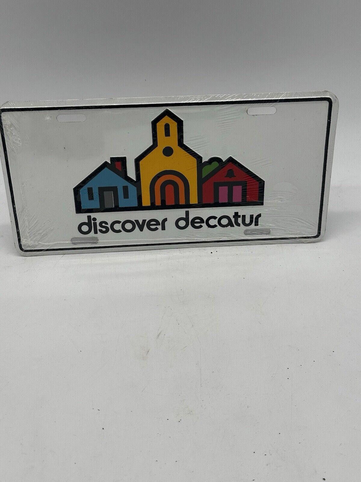 Designer Discover Decatur NOVELTY LICENSE PLATE Size ONE SIZE - 1 Preview