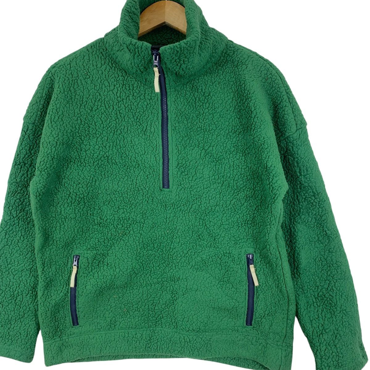 J.Crew Vintage J.CREW 2005 FALL COLLECTION Sherpa Fleece Jacket Size S / US 4 / IT 40 - 5 Thumbnail