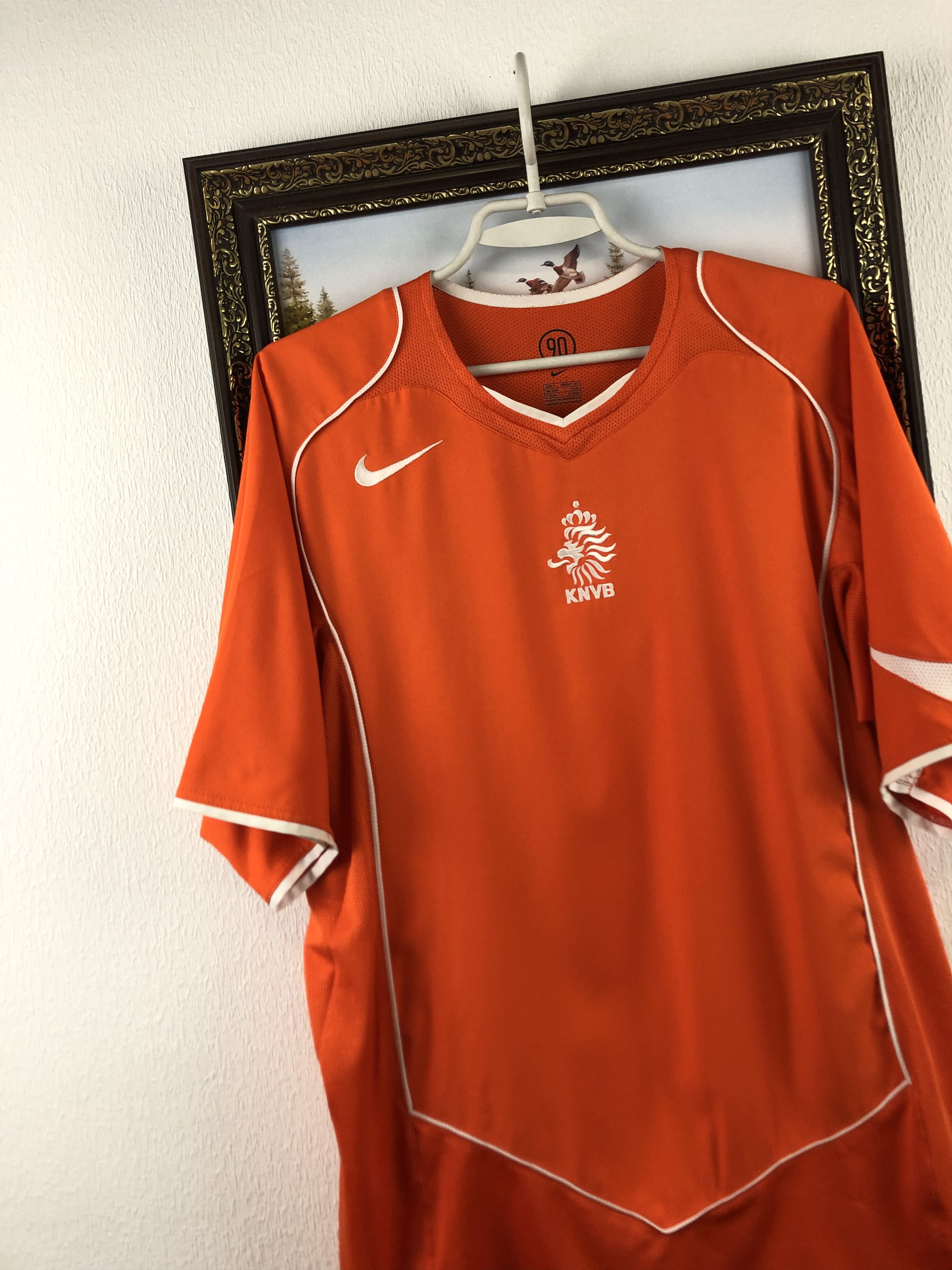 Nike × Vintage Netherlands football shirt 2004 Soccer Nike Jersey Holland Size US L / EU 52-54 / 3 - 3 Thumbnail