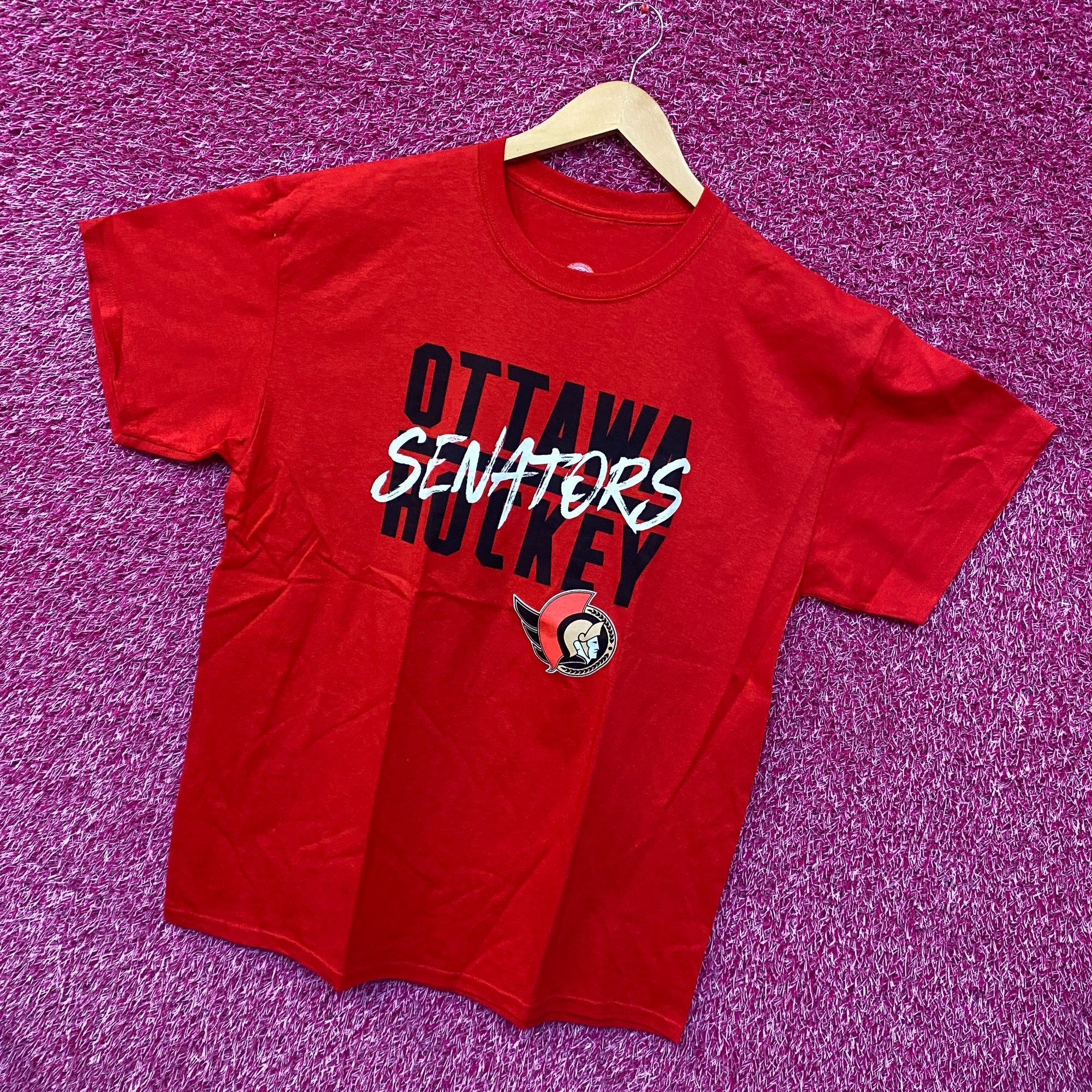NHL Ottawa Senators Hockey Team Franchise NHL Tee L Size US L / EU 52-54 / 3 - 3 Thumbnail