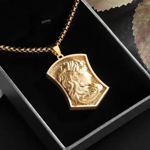 Other Gothic Medusa Snake Necklace Size ONE SIZE - 2 Thumbnail