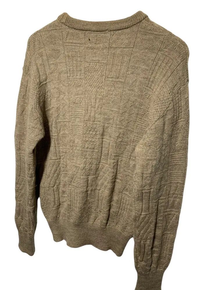 Balenciaga Balenciaga cable knit pattern mocha sweater Size US M / EU 48-50 / 2 - 8 Thumbnail