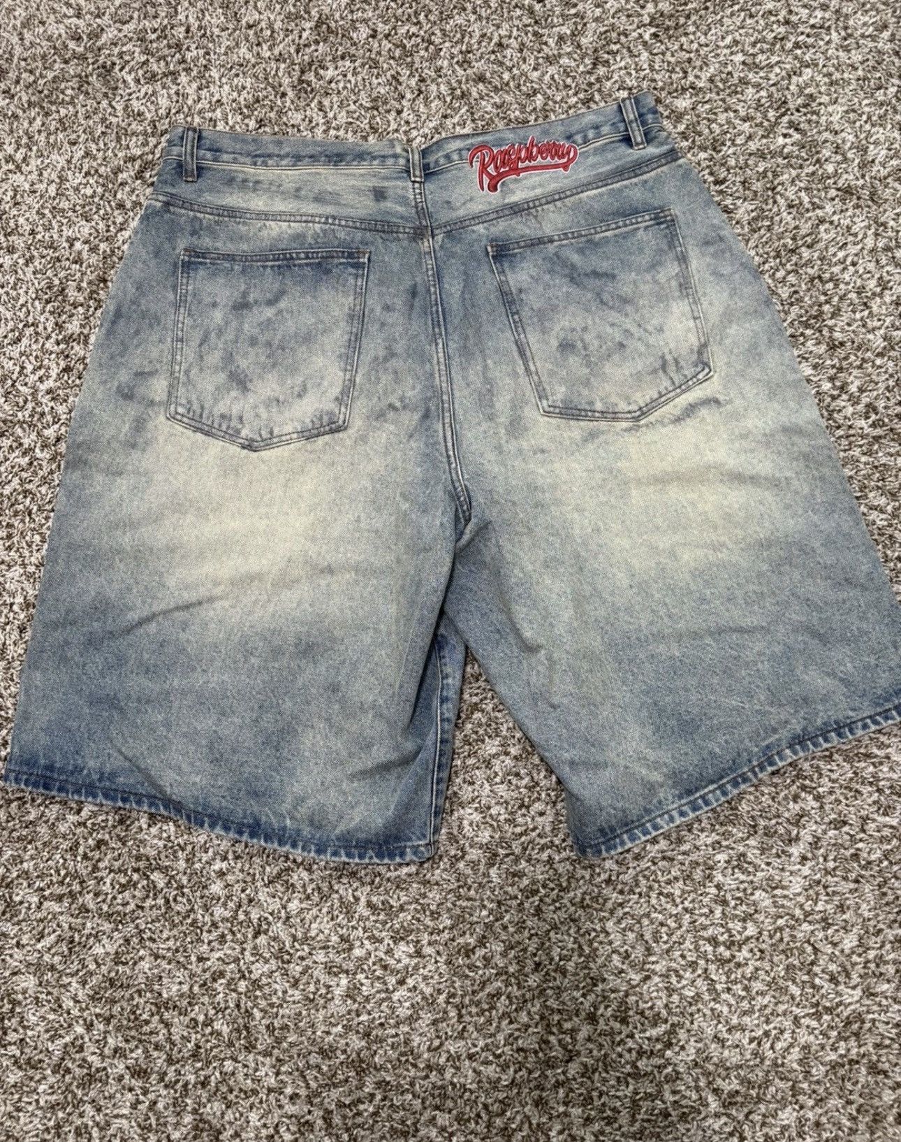 The GV Gallery GV Gallery Raspberry Hills Dirty Jean Shorts Size US 36 / EU 52 - 3 Thumbnail