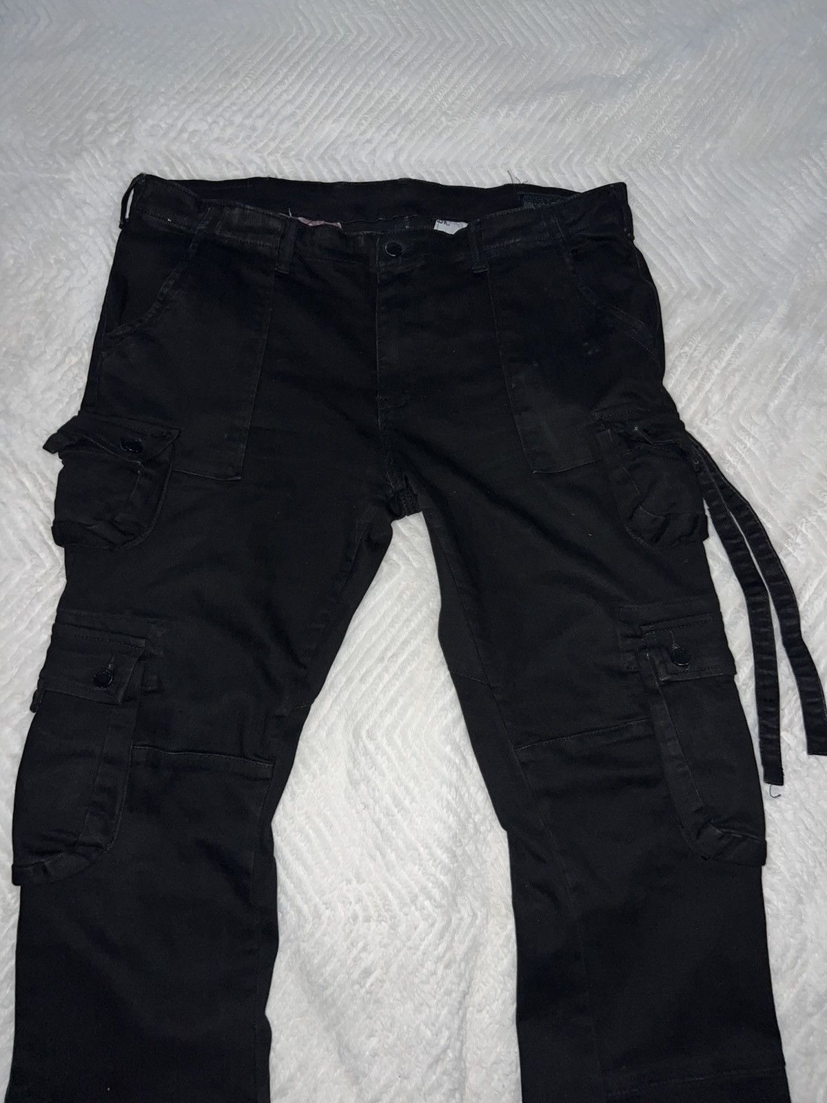 Japanese Brand Stacked Flared Jeans Size US 38 / EU 54 - 1 Thumbnail