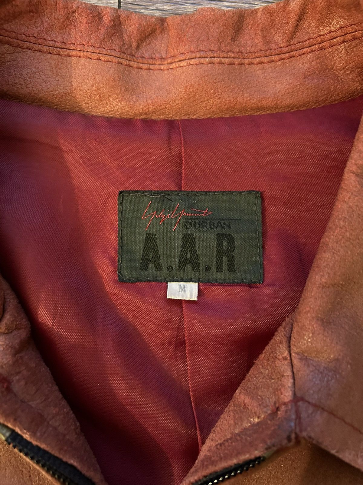 Yohji Yamamoto Yohji Yamamoto Pig Leather MA-1 Jacket Size US M / EU 48-50 / 2 - 3 Thumbnail