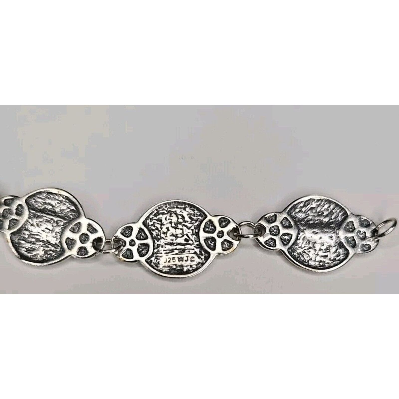Sterling Silver Silver Peace Love Joy Hope Faith Truth & Life Chain Bracelet Size ONE SIZE - 4 Thumbnail