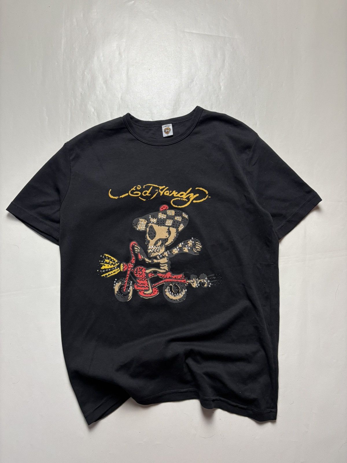 Ed Hardy Vintage Ed Hardy Big Logo Y2K T-shirt Size US L / EU 52-54 / 3 - 1 Thumbnail