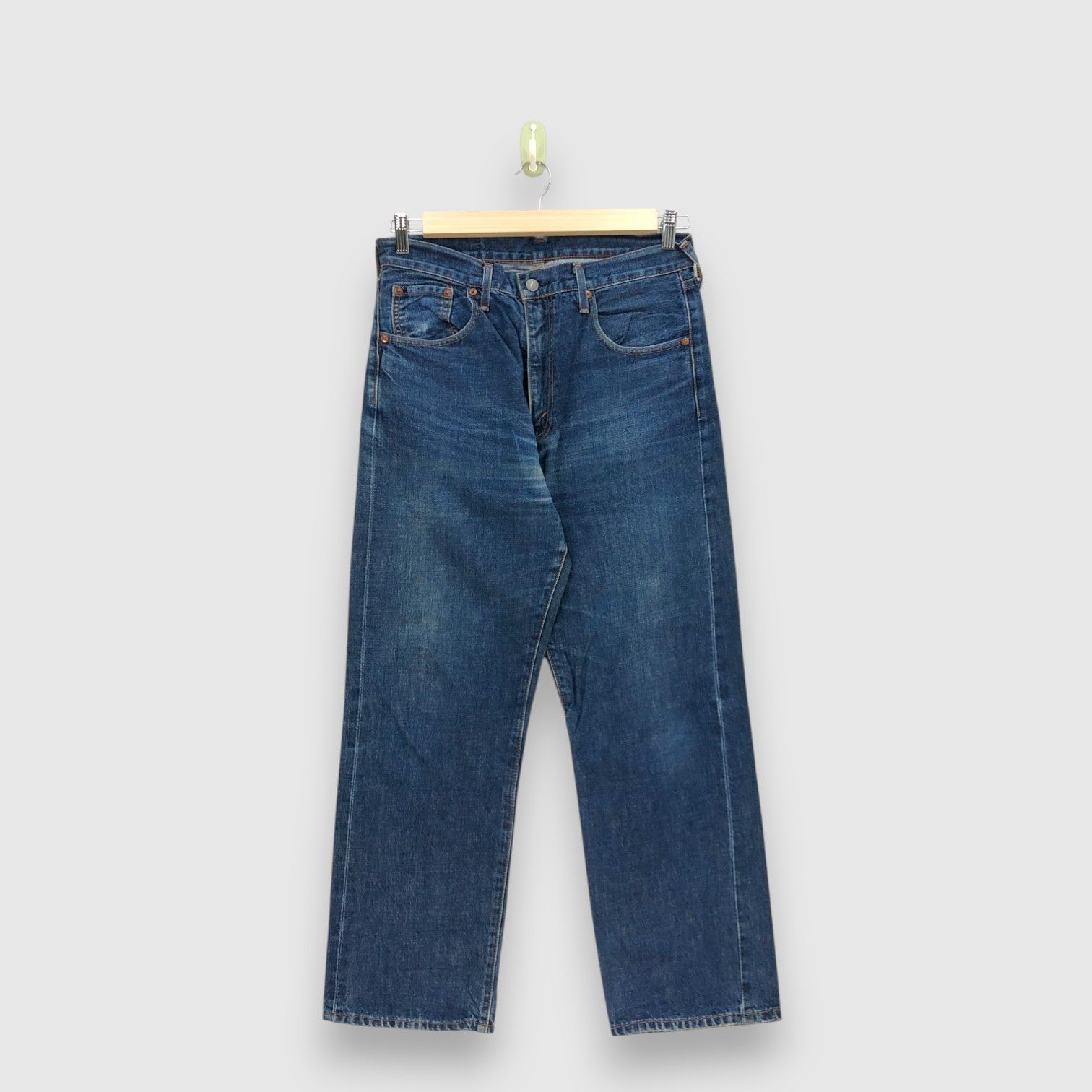 Levi's Vintage Levis Selvedge Jeans Levi's 502 Redline Denim Size US 32 / EU 48 - 1 Thumbnail