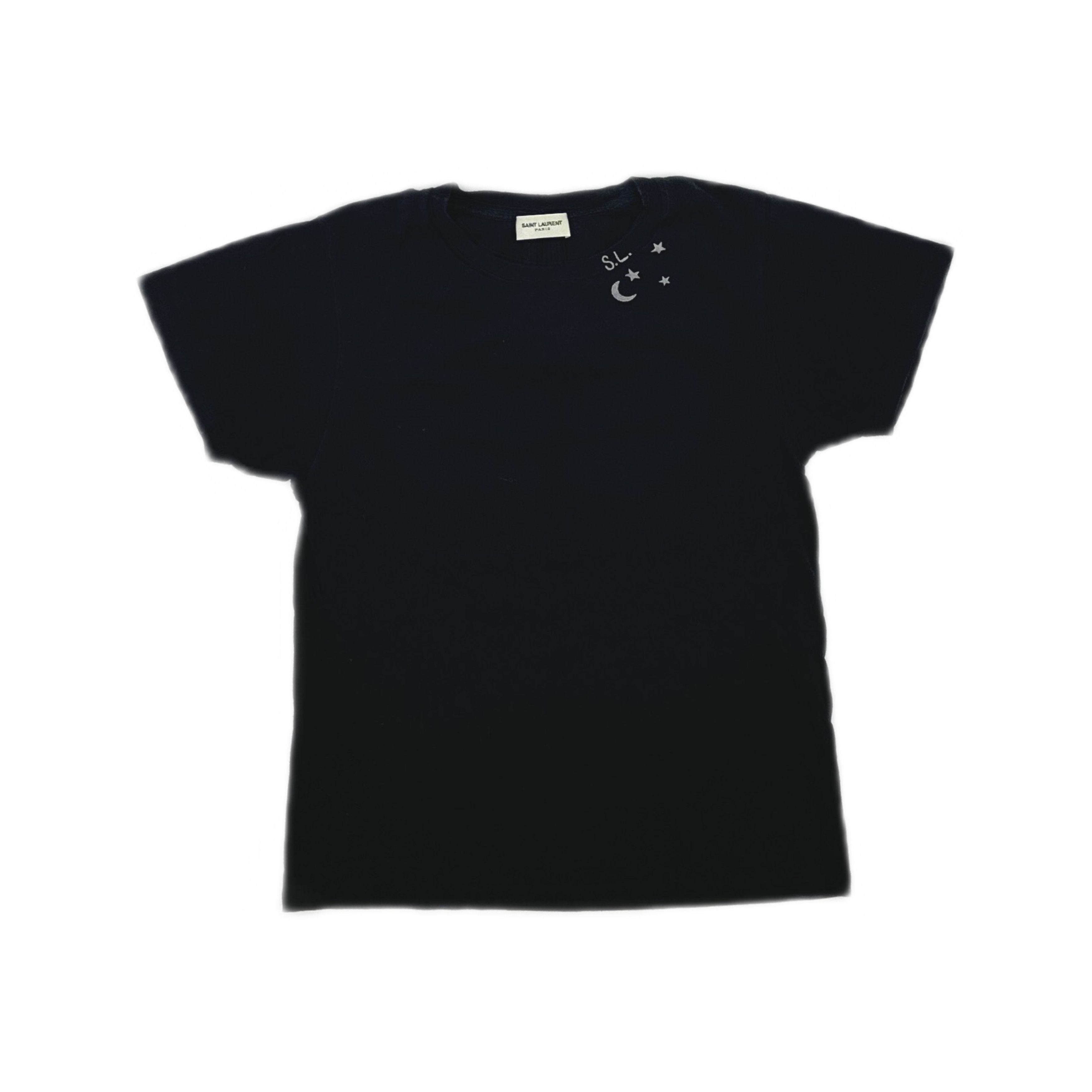 Saint Laurent Paris Saint Laurent S.L. Star Moon T-Shirt XS Size US XS / EU 42 / 0 - 1 Thumbnail