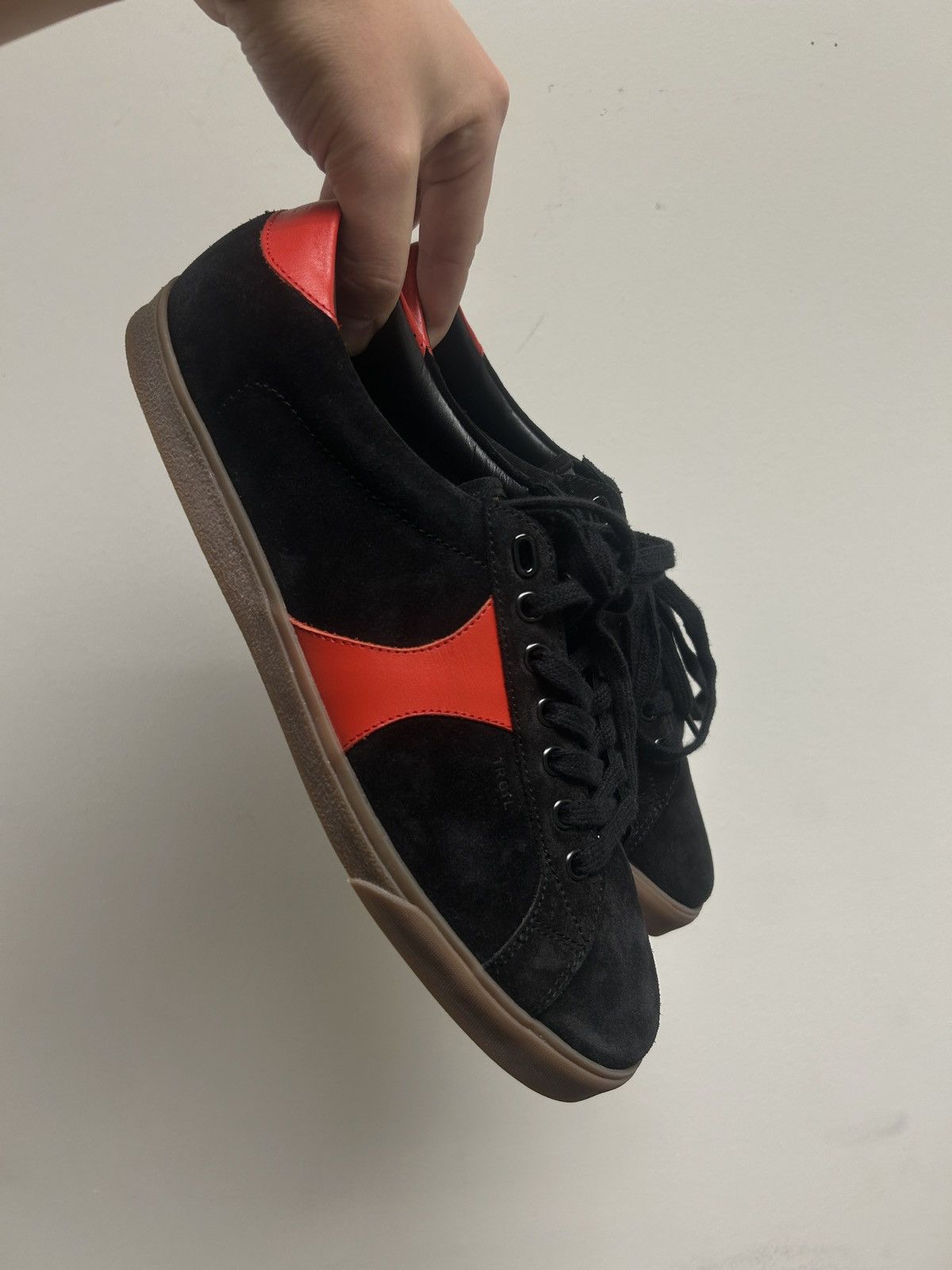 Celine WB! HEDI SLIMANE Triomphe Suede Sneakers Size US 9 / EU 42 - 1 Thumbnail