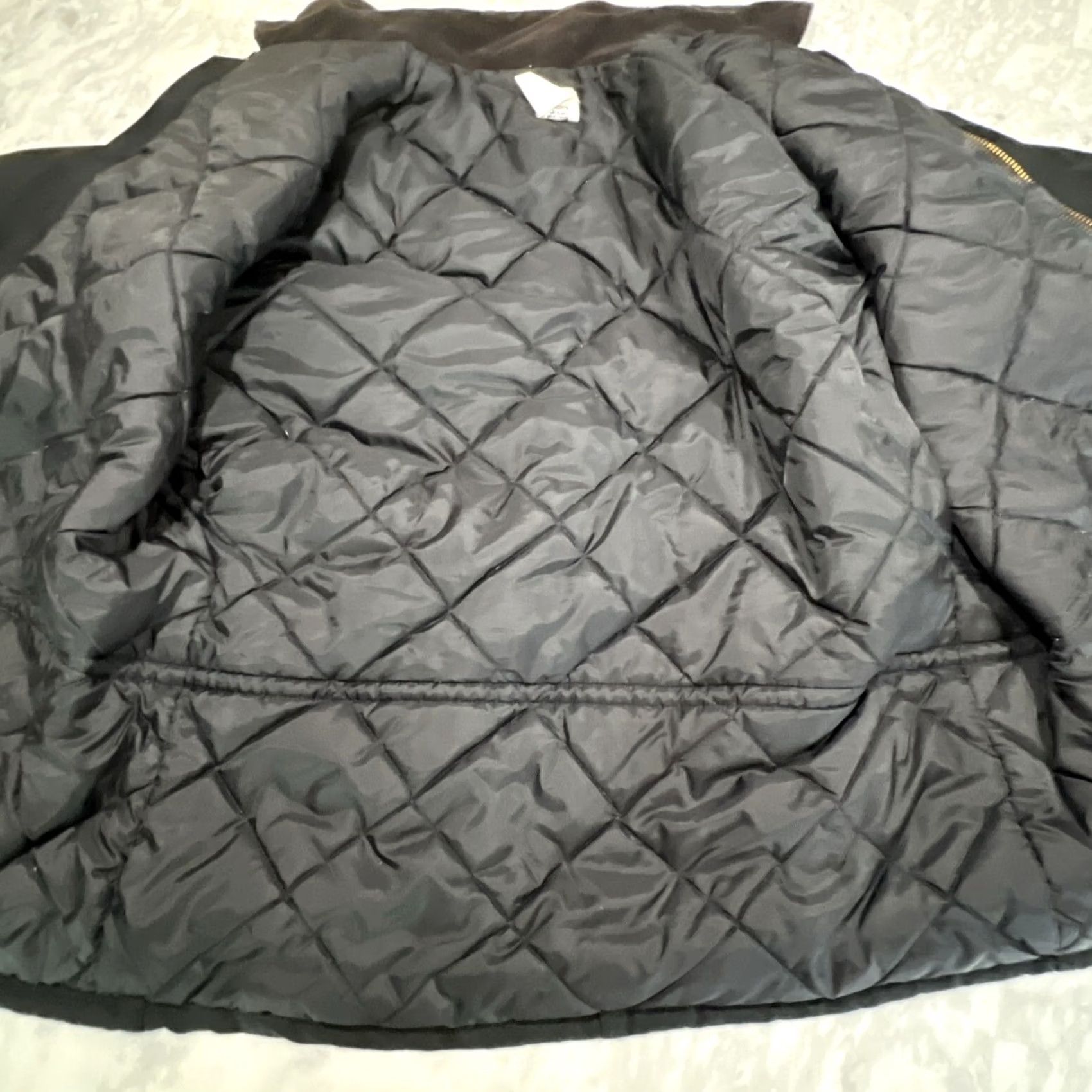 Carhartt VINTAGE Carhartt Jacket Men’s 2XL Black Union Made Chore Quilted Liner Work USA Jacket Size US XXL / EU 58 / 5 - 6 Thumbnail