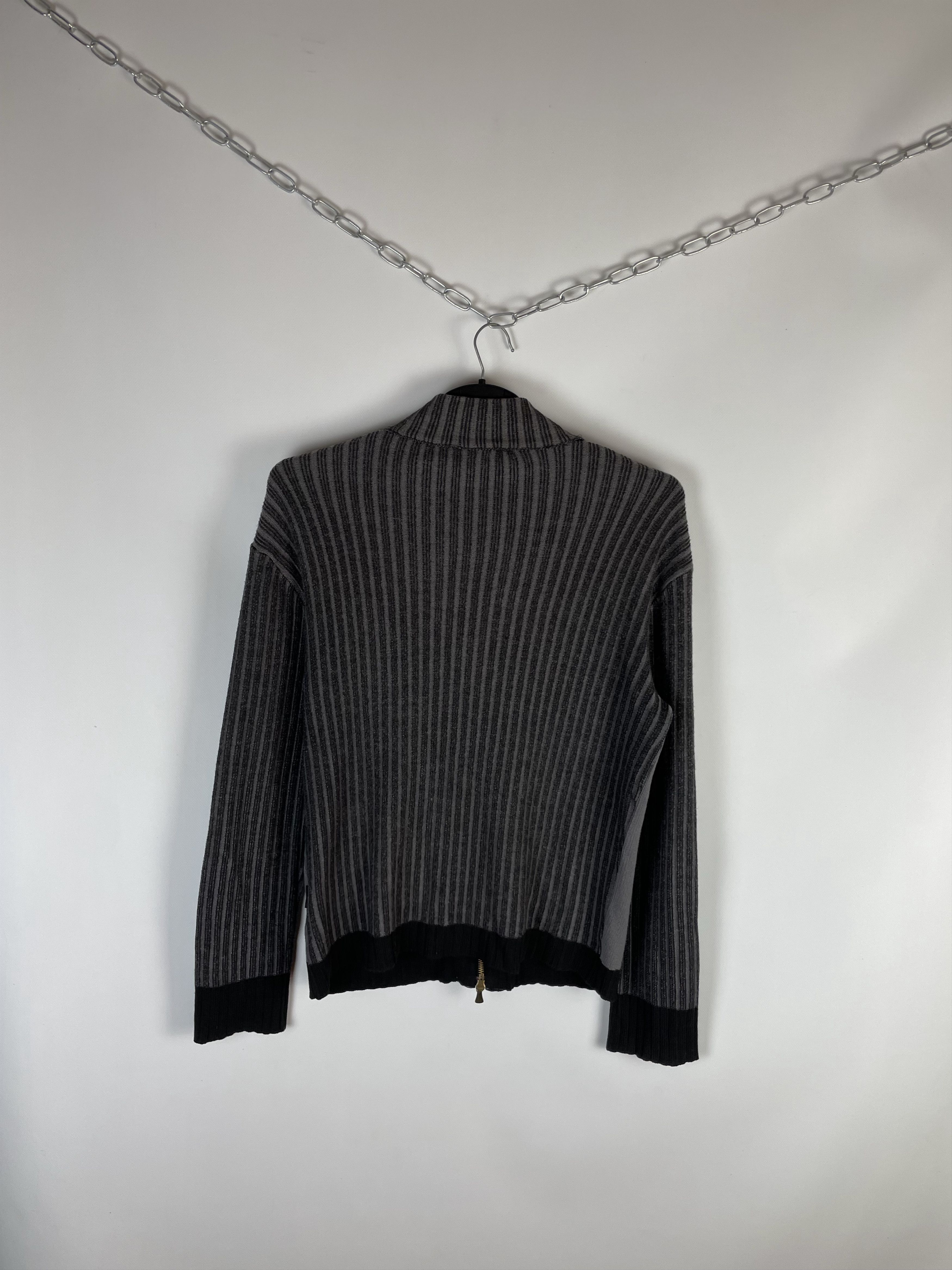 Versace Vintage Versace Jeans Couture Zip Sweater 90s Size US XL / EU 56 / 4 - 9 Thumbnail