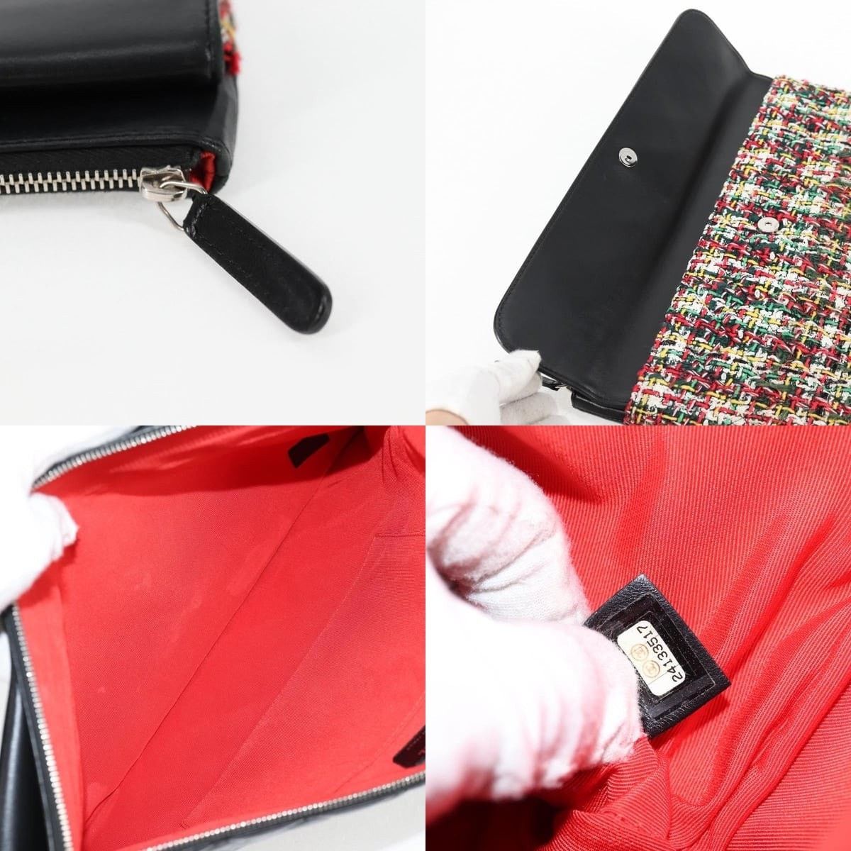 Chanel Chanel Tweed Clutch Size ONE SIZE - 4 Thumbnail