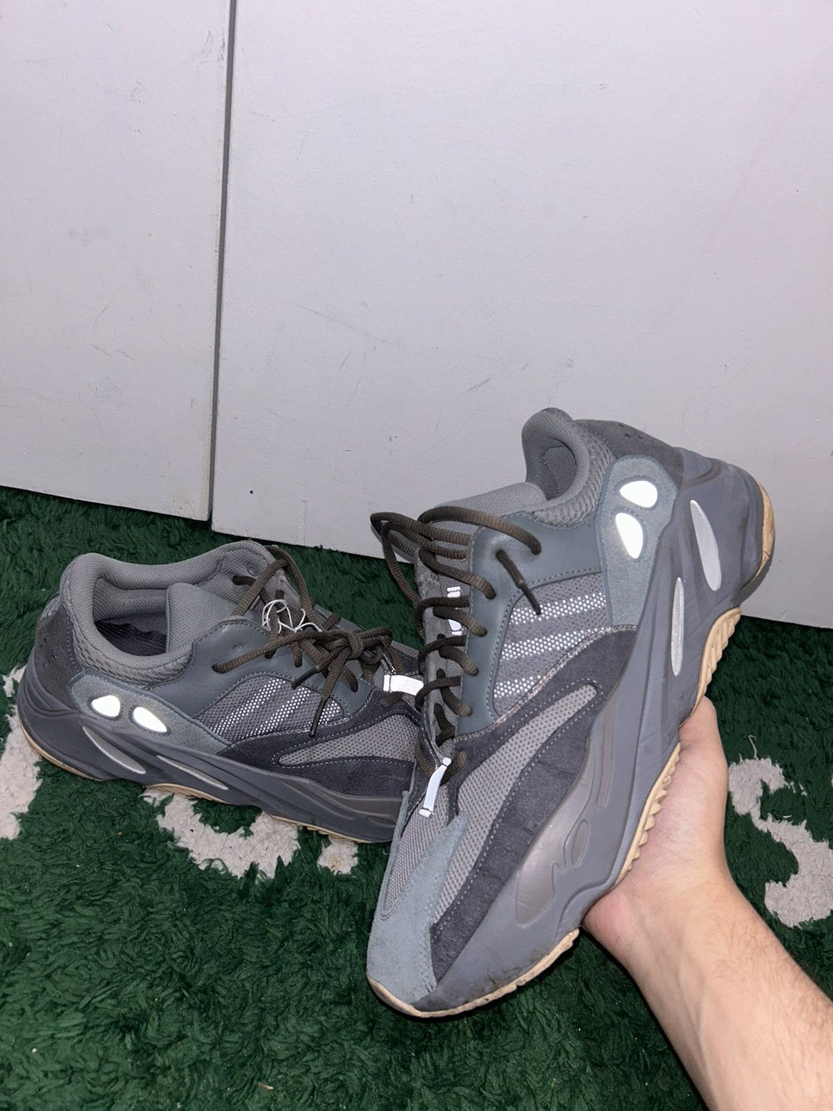 Adidas Size 12.5 - adidas Yeezy Boost 700 Teal Blue Size US 12.5 / EU 45-46 - 1 Thumbnail