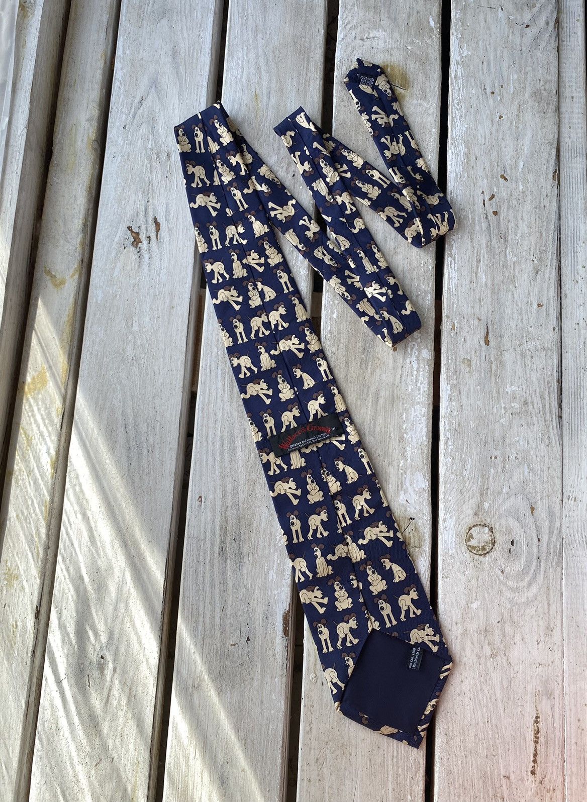 Cartoon Network × Vintage Wallace And Gromit 1989 vintage Tie Size ONE SIZE - 7 Thumbnail