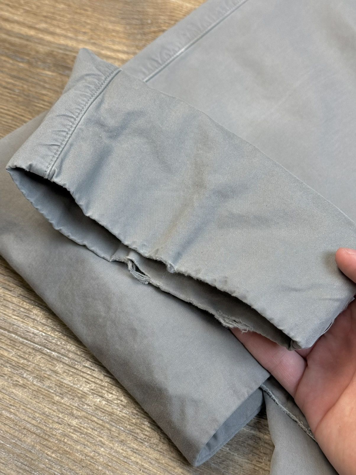 Stone Island × Vintage Vintage Stone Island Gray Chino Trousers Pant Size US 36 / EU 52 - 18 Thumbnail