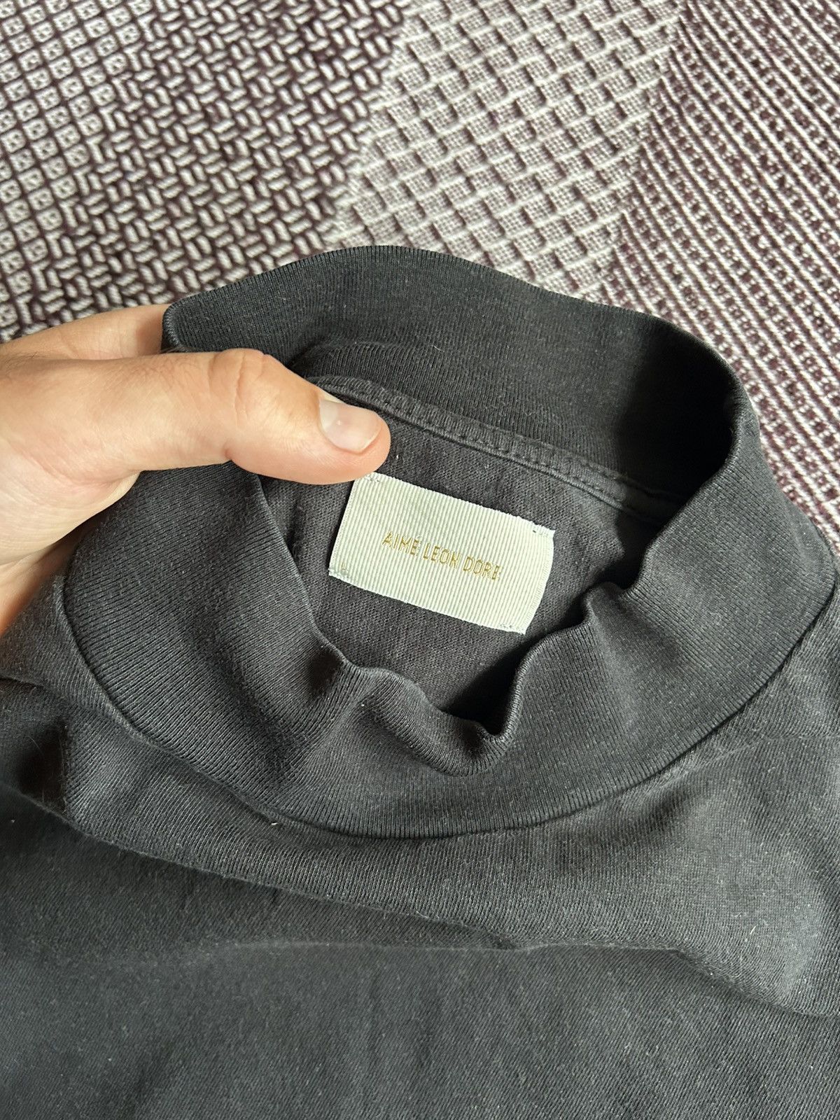 Aime Leon Dore Aime Leon Dore Long Sleeve T-shirt Streetwear Turtleneck Size US L / EU 52-54 / 3 - 7 Thumbnail
