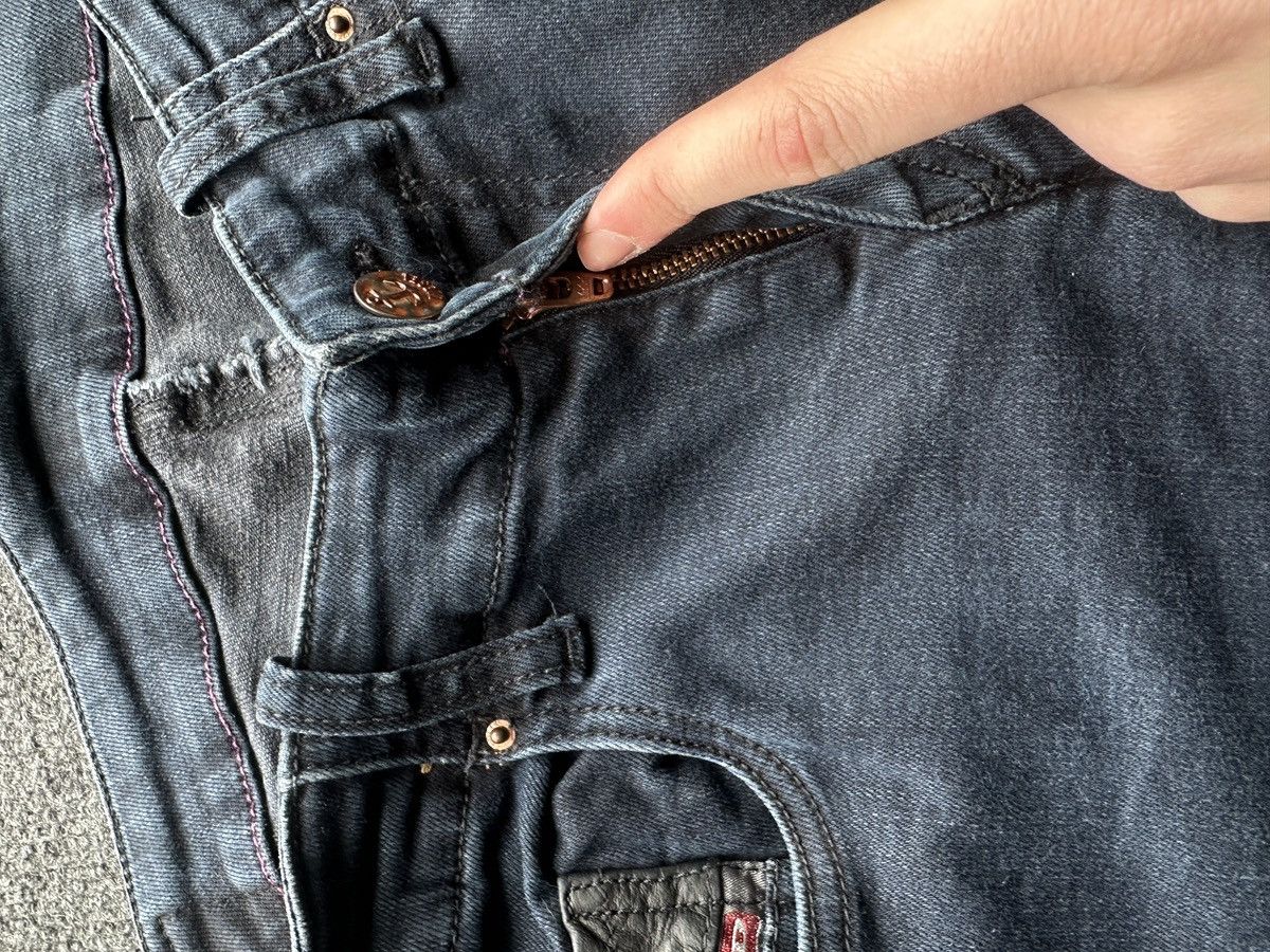 Diesel 🚨 DIESEL IFSIXWASNINE JEANS DENIM RARE Y2K FIT GOTHIC PUNK Size 30" / US 8 / IT 44 - 8 Thumbnail